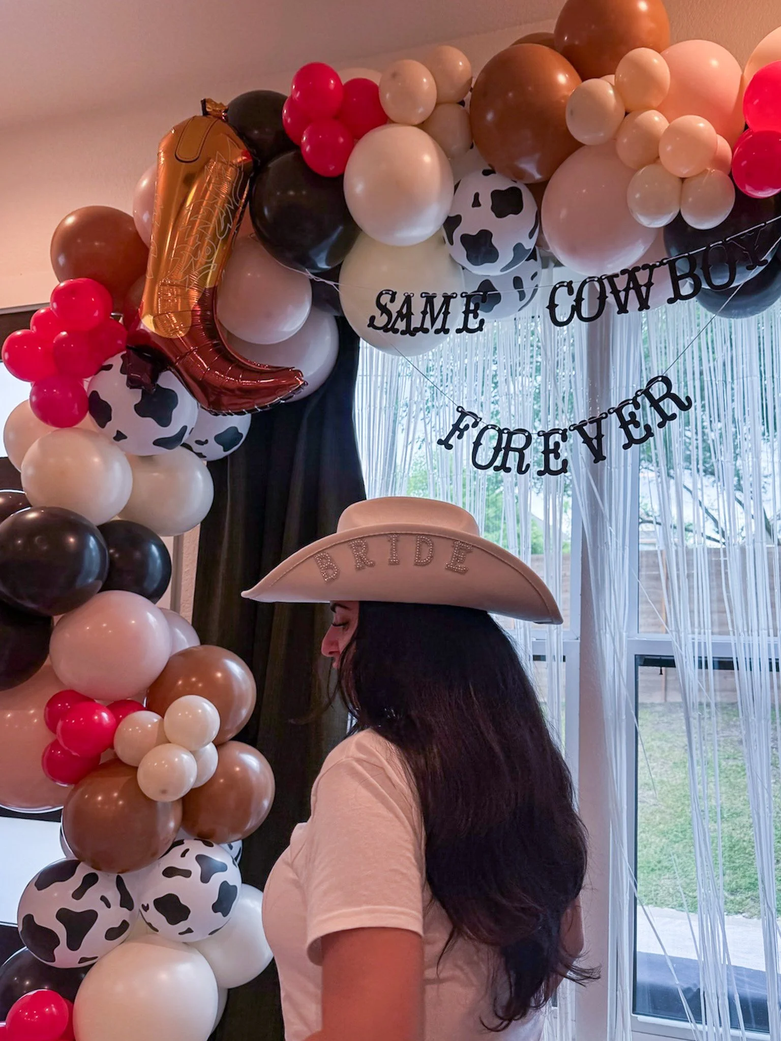 austin bachelorette party same cowboy forever theme