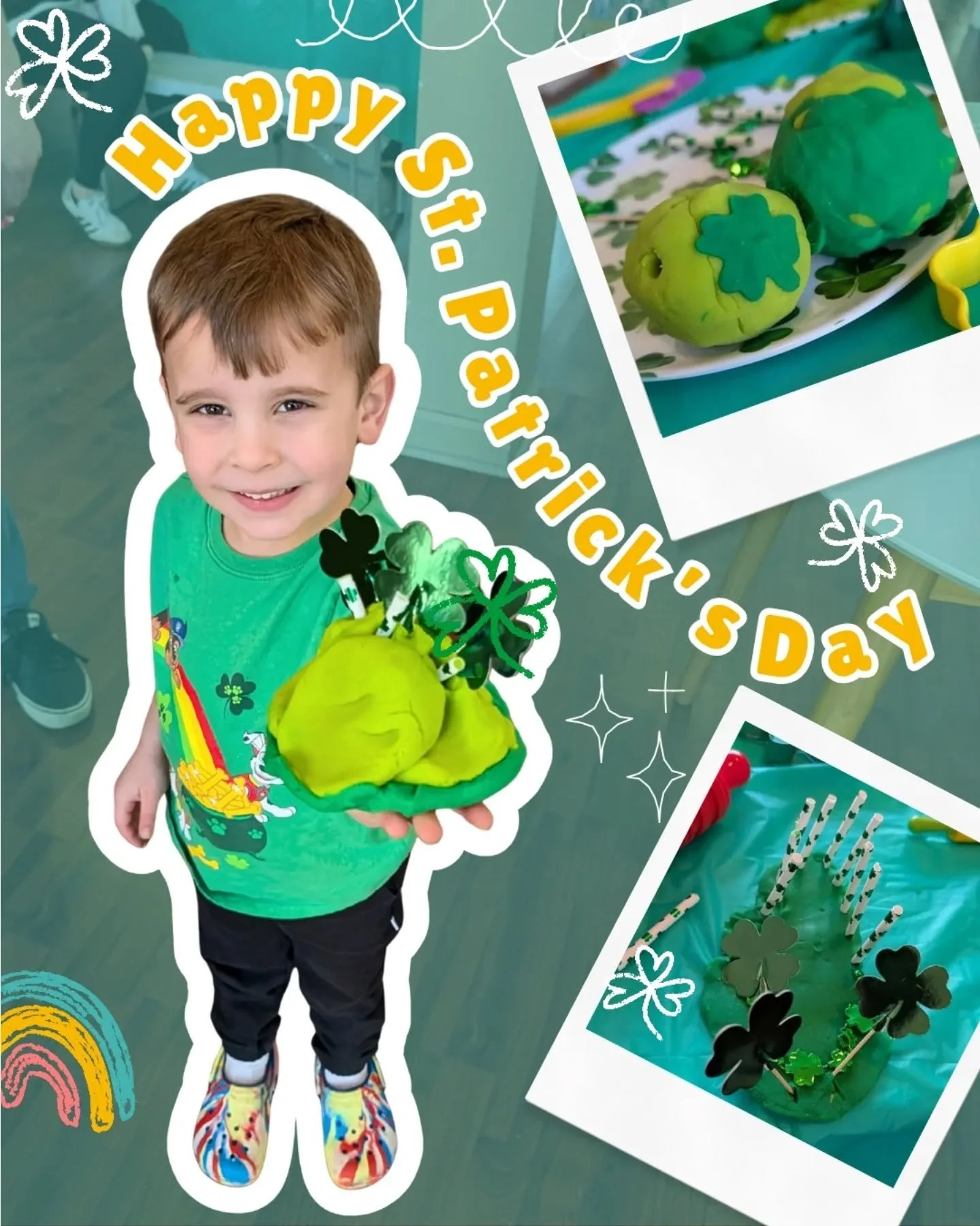 We are so LUCKY to watch creativity come to life at our messy play events 🍀✨ No rules, no pressure. Just open-ended play and the kind of magic you can&rsquo;t plan 💚

#sensoryplay #messyplay #toddleractivities
.
.
.
.
sensory play ✿ messy play ✿ pl