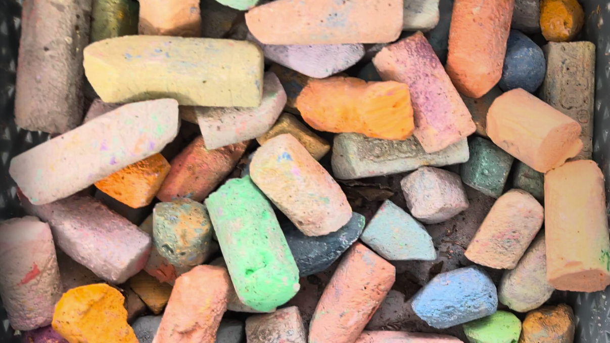 Don’t Throw Away That Old Chalk! Do This Instead.