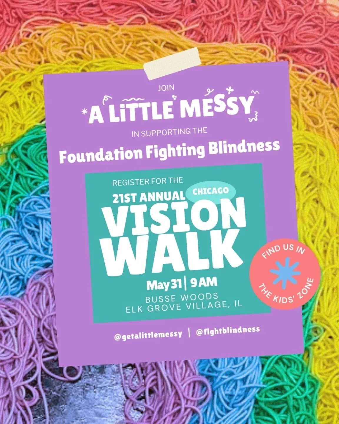 We're honored to be part of the Foundation Fighting Blindness 21st Annual Chicago Vision Walk 💙 @fightblindness

This is an incredible community event where families, friends, and advocates come together to support research for inherited retinal dis