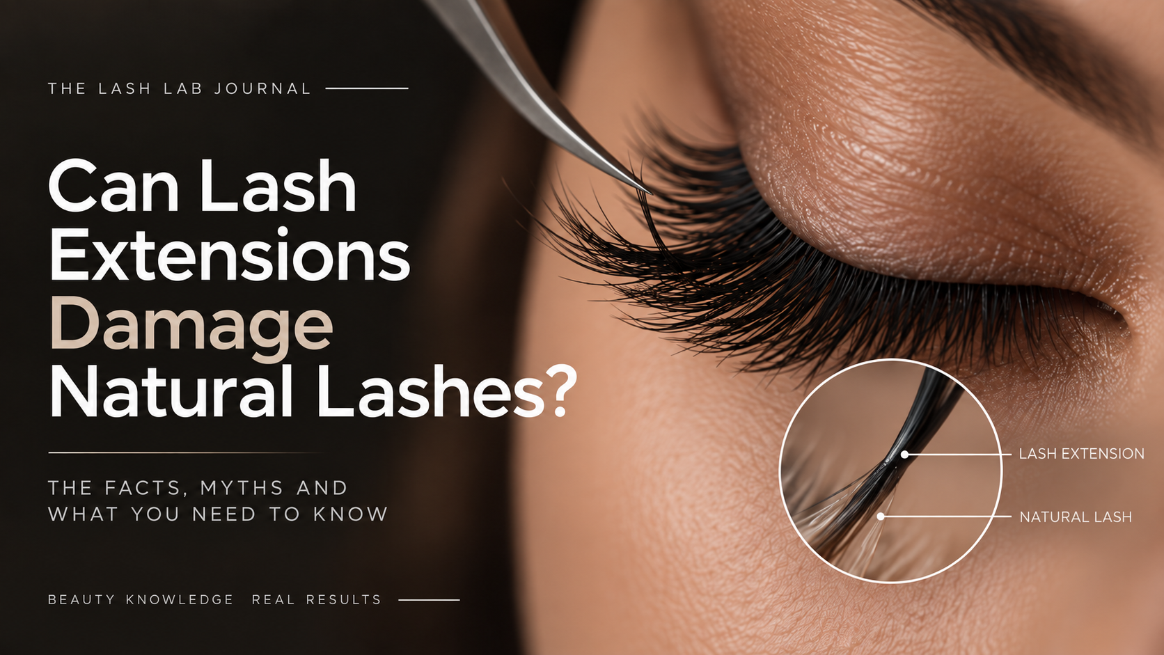 Can Lash Extensions Damage Natural Lashes?