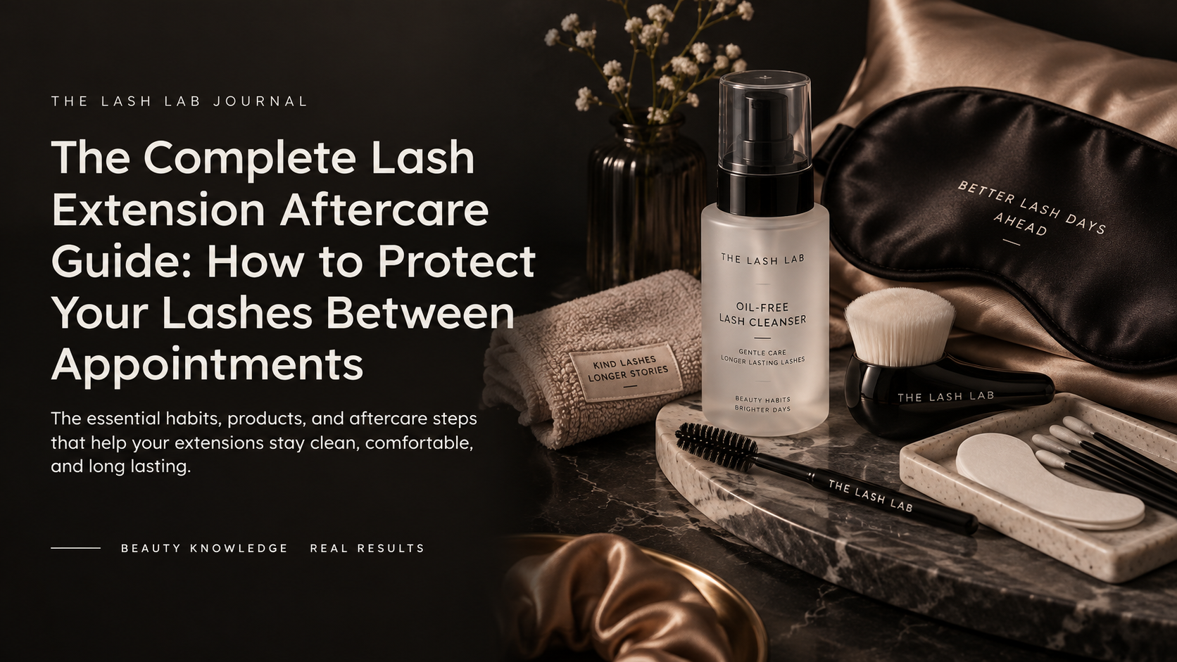 The Complete Lash Extension Aftercare Guide: How to Protect Your Lashes Between Appointments