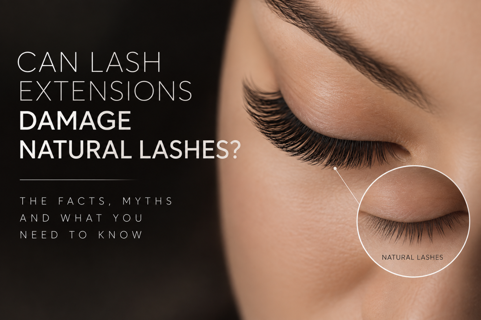 Can Lash Extensions Damage Natural Lashes?