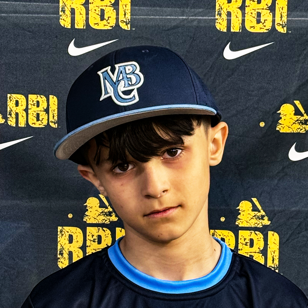 Milwaukee Baseball Club logo with intertwined letters MBC in blue and white, surrounded by a circular border.