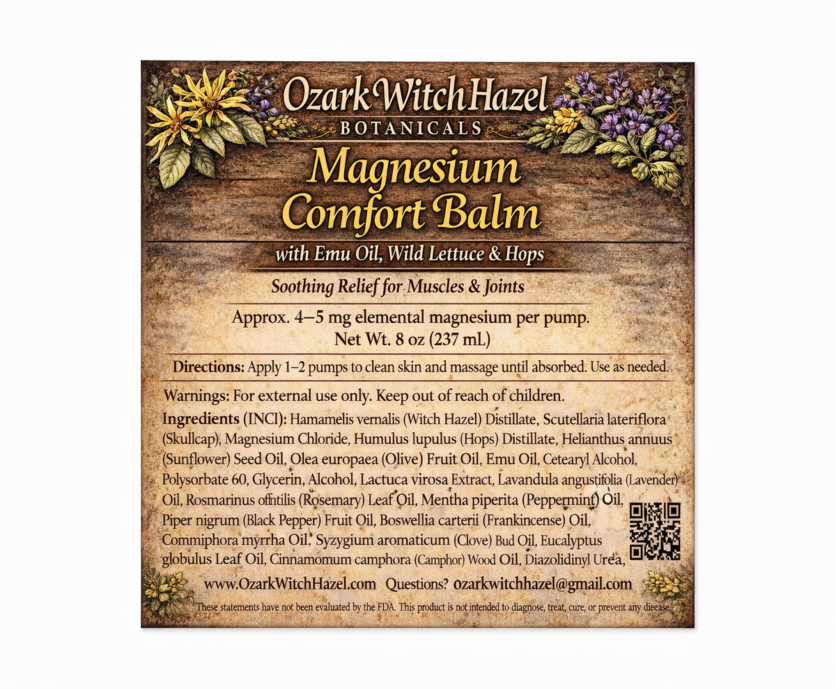 Magnesium Comfort Balm (Comfort Cream)