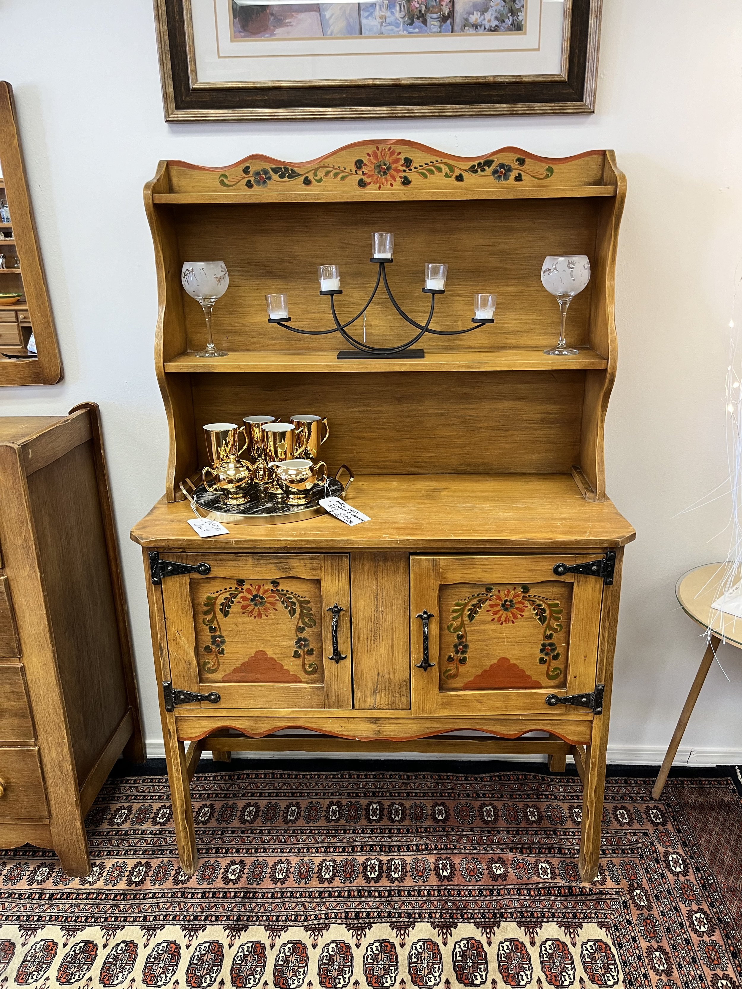 Antique Coronado Kitchen Hutch