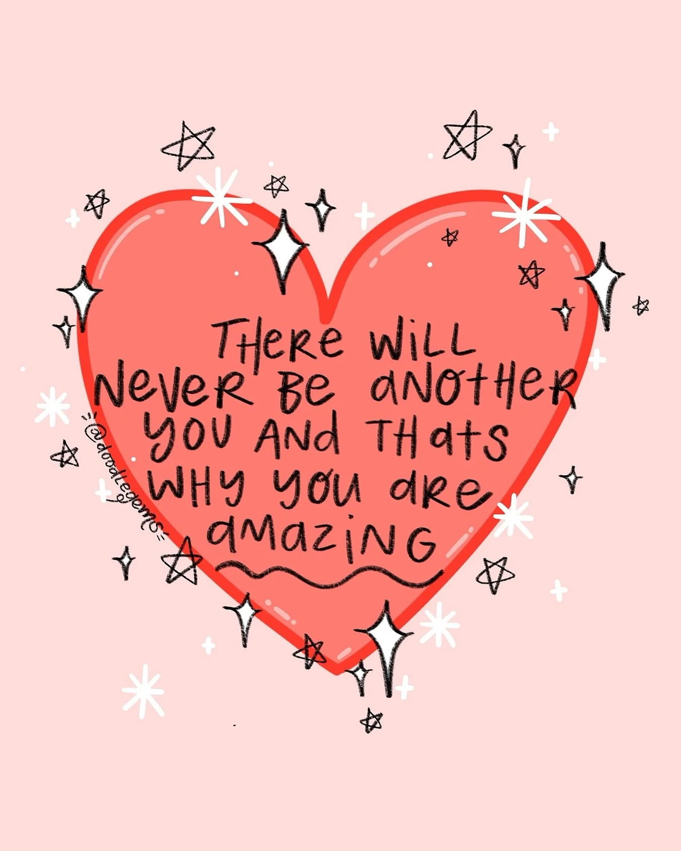 There will never be another you and that&rsquo;s why you are amazing ❤️❤️❤️❤️❤️

If no one told you today I&rsquo;m here to remind you! Send this to someone you think is amazing just the way that they are 

#artistsupportpost #artistsofinsta #positiv