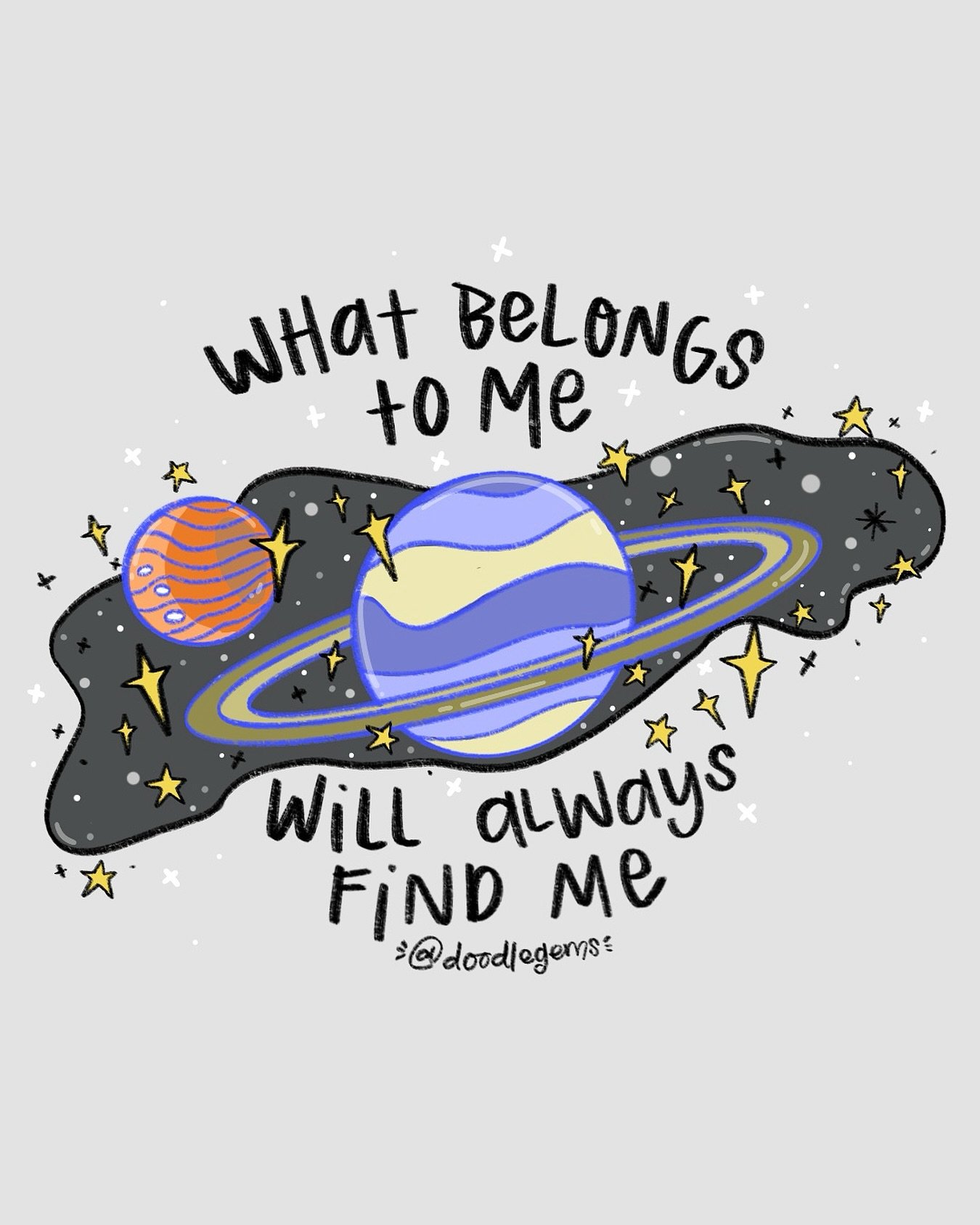 What belongs to me will always find me ⭐️🪐

#art #artistsofinstagram #gravity #fate #belonging
