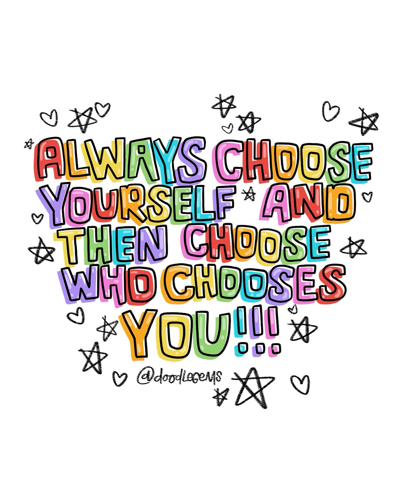 WORDS TO LIVE BY: Always choose yourself and then choose who chooses you 🫶🏻✨

#artistsupportpost #artistsofig #womenwhodraw #artistsupportpledge #quotes