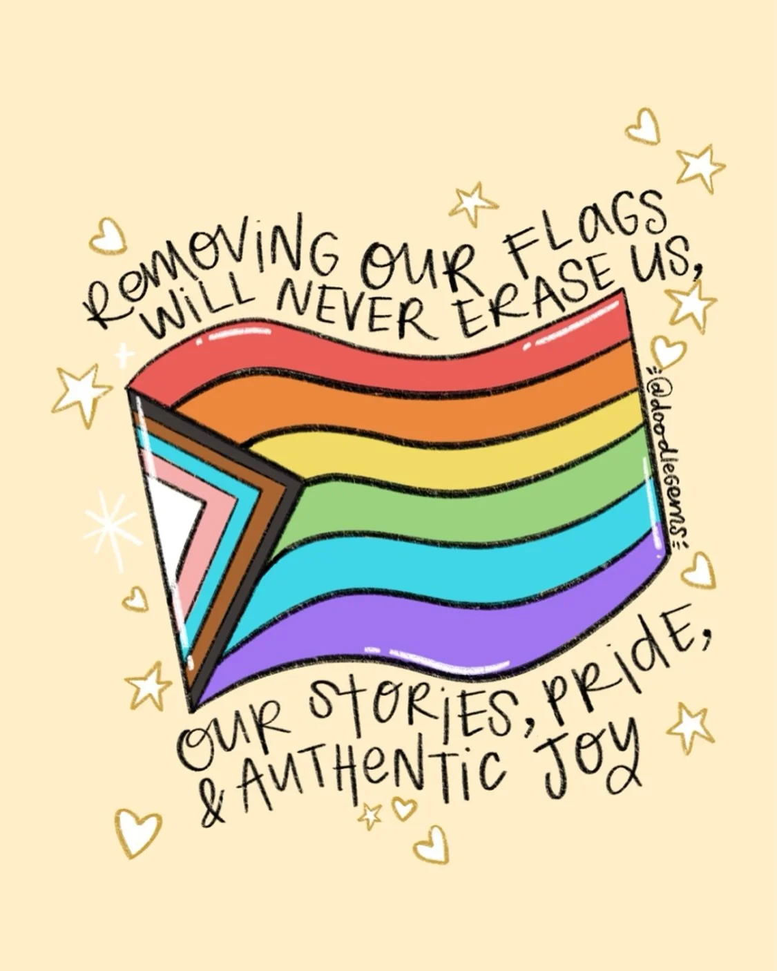 Removing our flags will never erase us, our stories, pride, &amp; authentic joy! The flag might be back up at @stonewallnps but it doesn&rsquo;t change the fact that flags being taken down is a powerful symbol of what is happening in our country. 

S