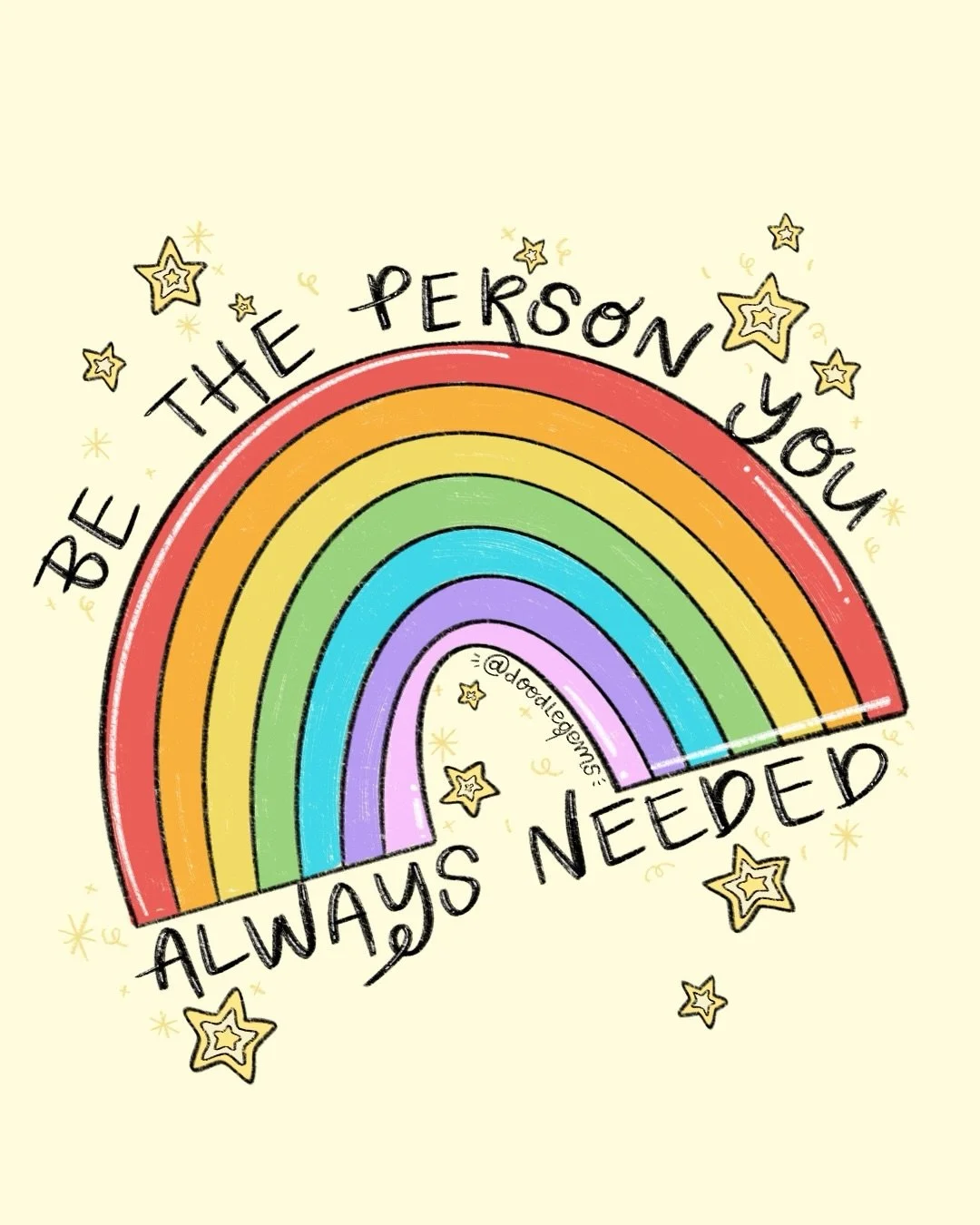BE THE PERSON YOU ALWAYS NEEDED 🌈🏳️&zwj;🌈✨

this is your reminder that representation is so important! 

#artistsupportpost #artistsofig #representationmatters🏳️&zwj;🌈 #artistssupportingartists #lgbtqartist