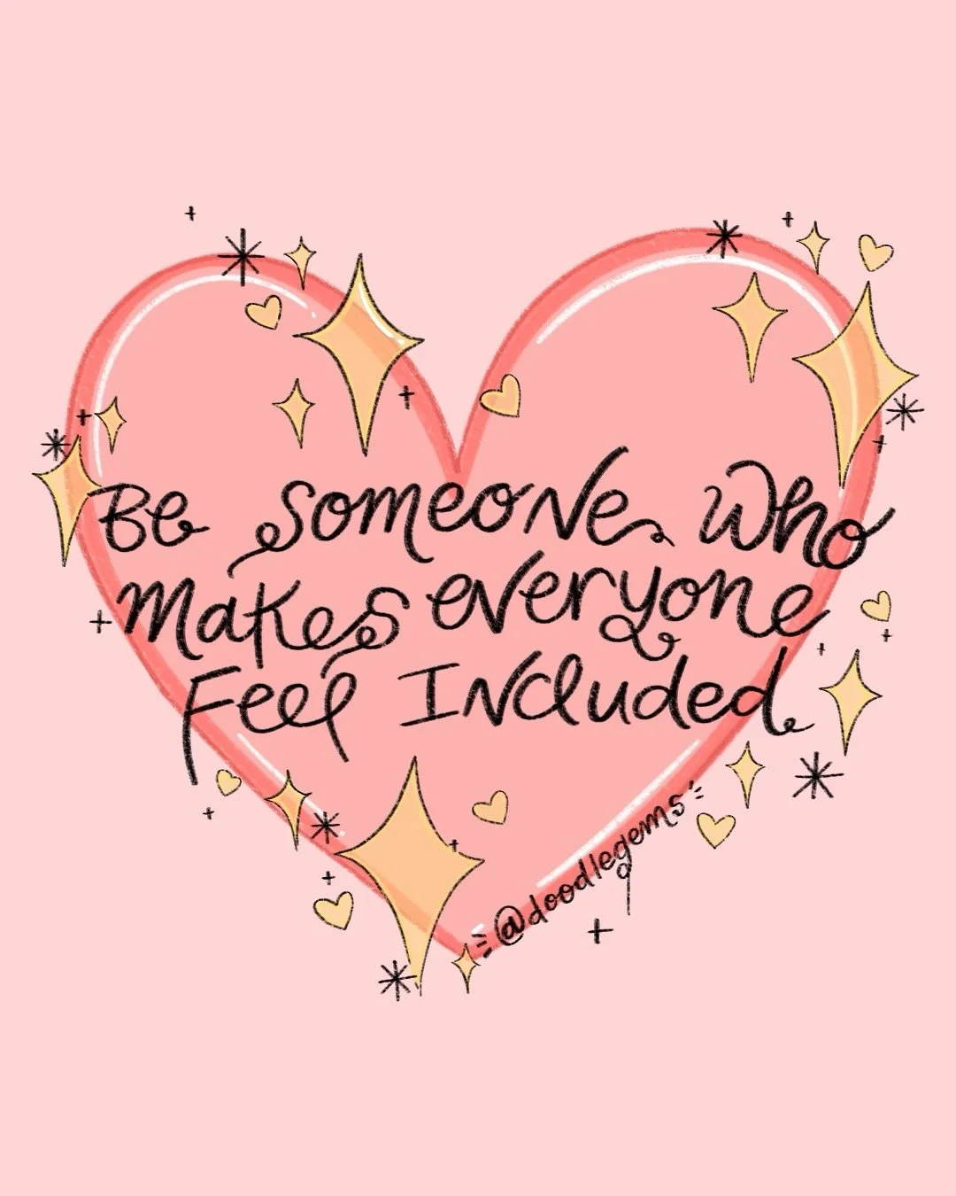 Be someone who makes ✨ EVERYONE ✨ feel included!!! (Words to live by yall) 

#artistsofig #womenwhodraw #artistsupportingartist #besomebody #inclusive