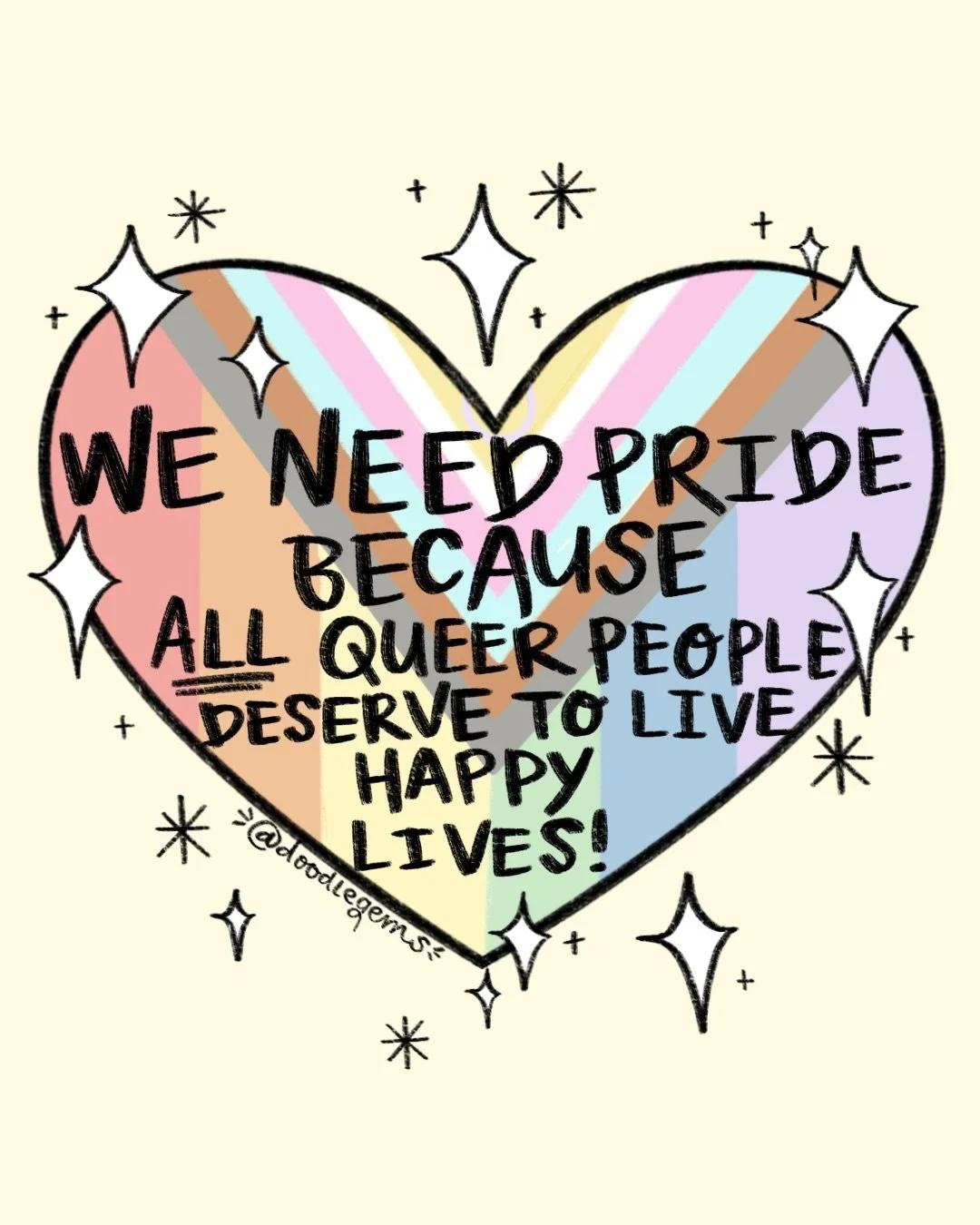 we need pride because _______🏳️&zwj;🌈🏳️&zwj;⚧️

Feel free to fill this out &amp; add to it down below in the comments! 

Truly there are SO MANY reasons why we need pride but SWIPEEEEE to see some of the many reasons I was thinking of when I woke 