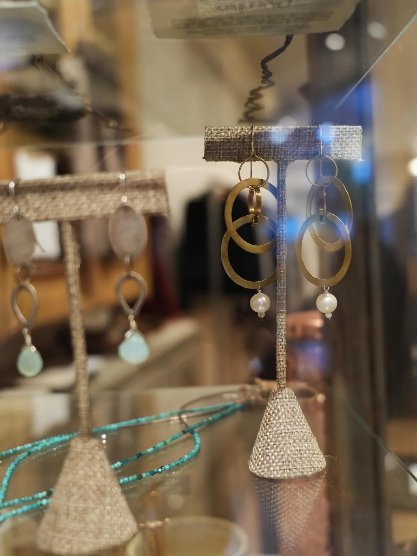 The jewelry case is bursting with beauty this week! Especially loving these earrings by L.A. based designer Eric Silva. 

&ldquo;Eric&rsquo;s work reflects an individual artistic viewpoint that combines both natural and industrial materials in a smal