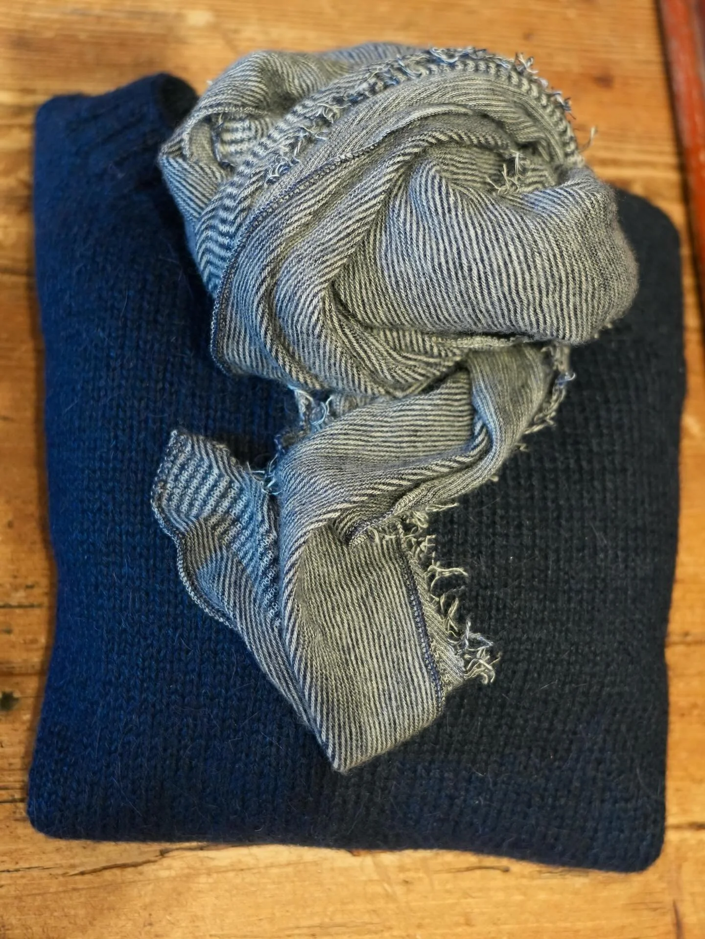 Covet knits + Grisal&rsquo;s cashmere scarves = the perfect light layer