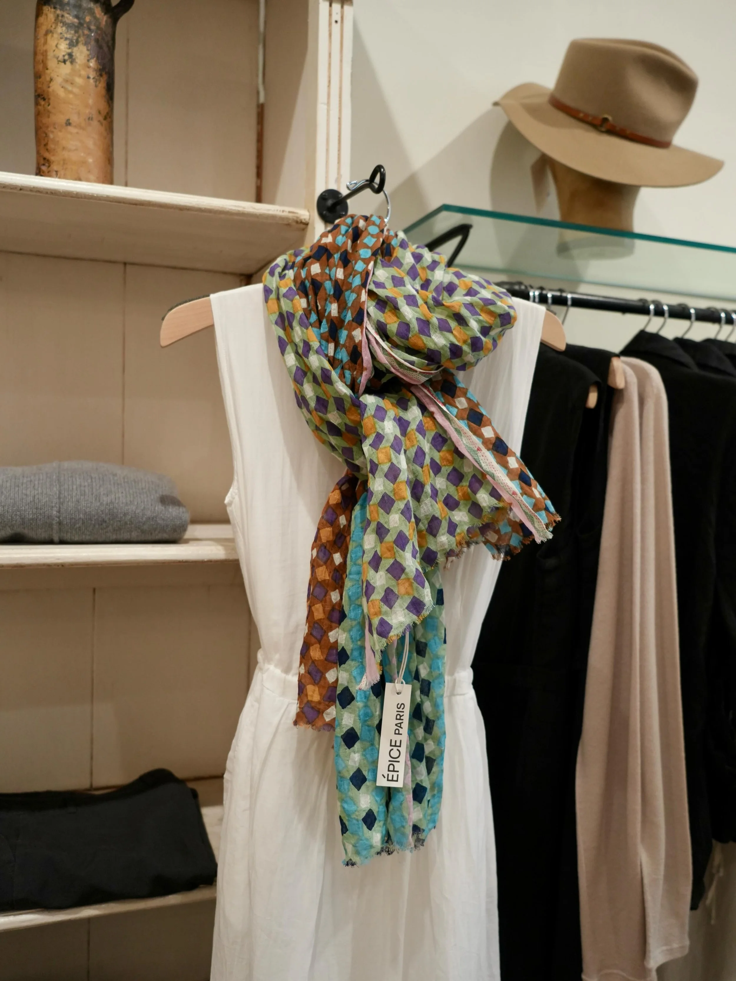 There&rsquo;s nothing like 🎼 girls in white dresses and patterned &Eacute;pice scarves 🎼 
Here are a few of our favorite early-summer things.
Happy June from the Mercantile!