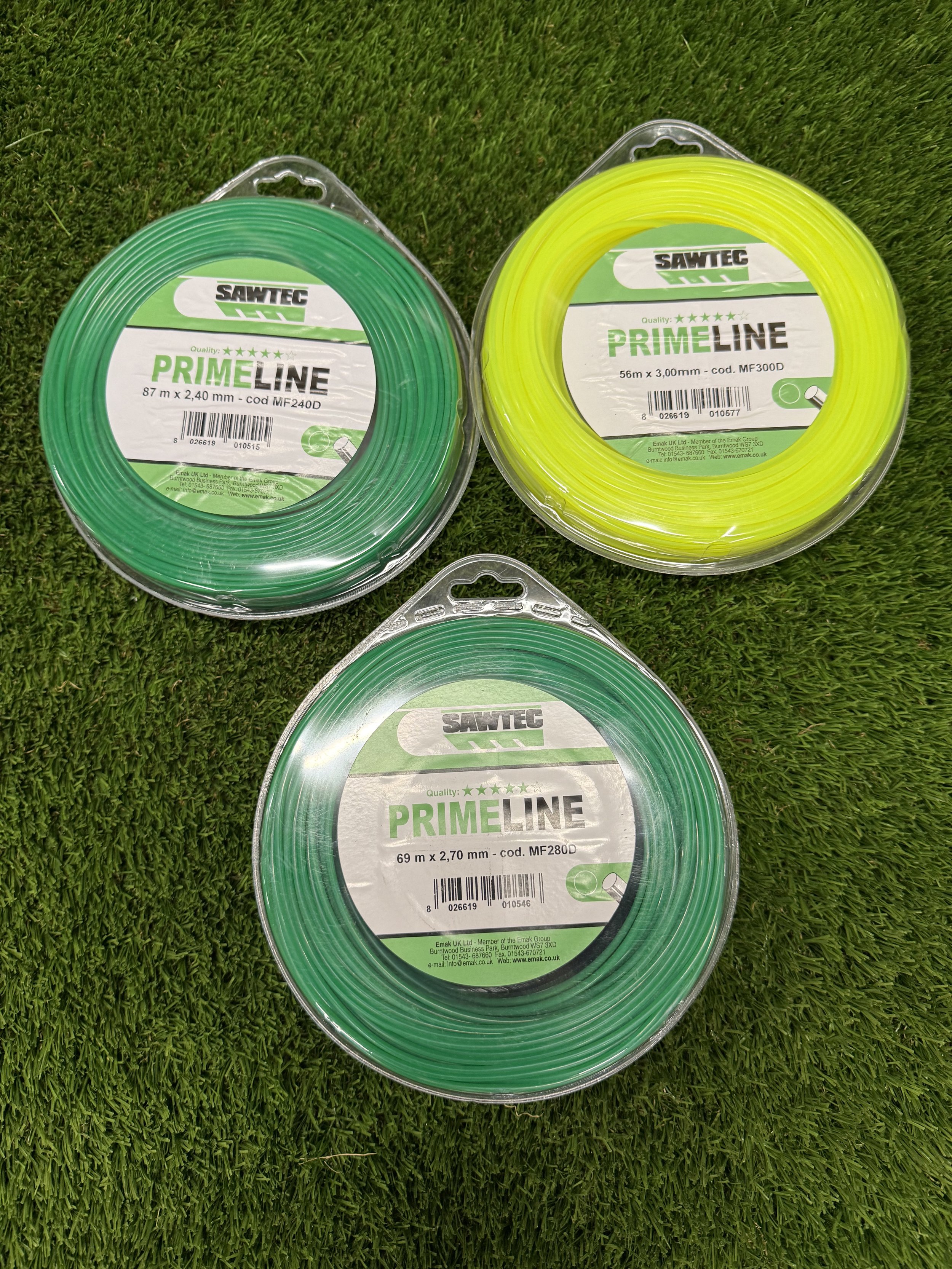 Sawtec Performance Strimmer Line – 56 m–87 m (Various Sizes)