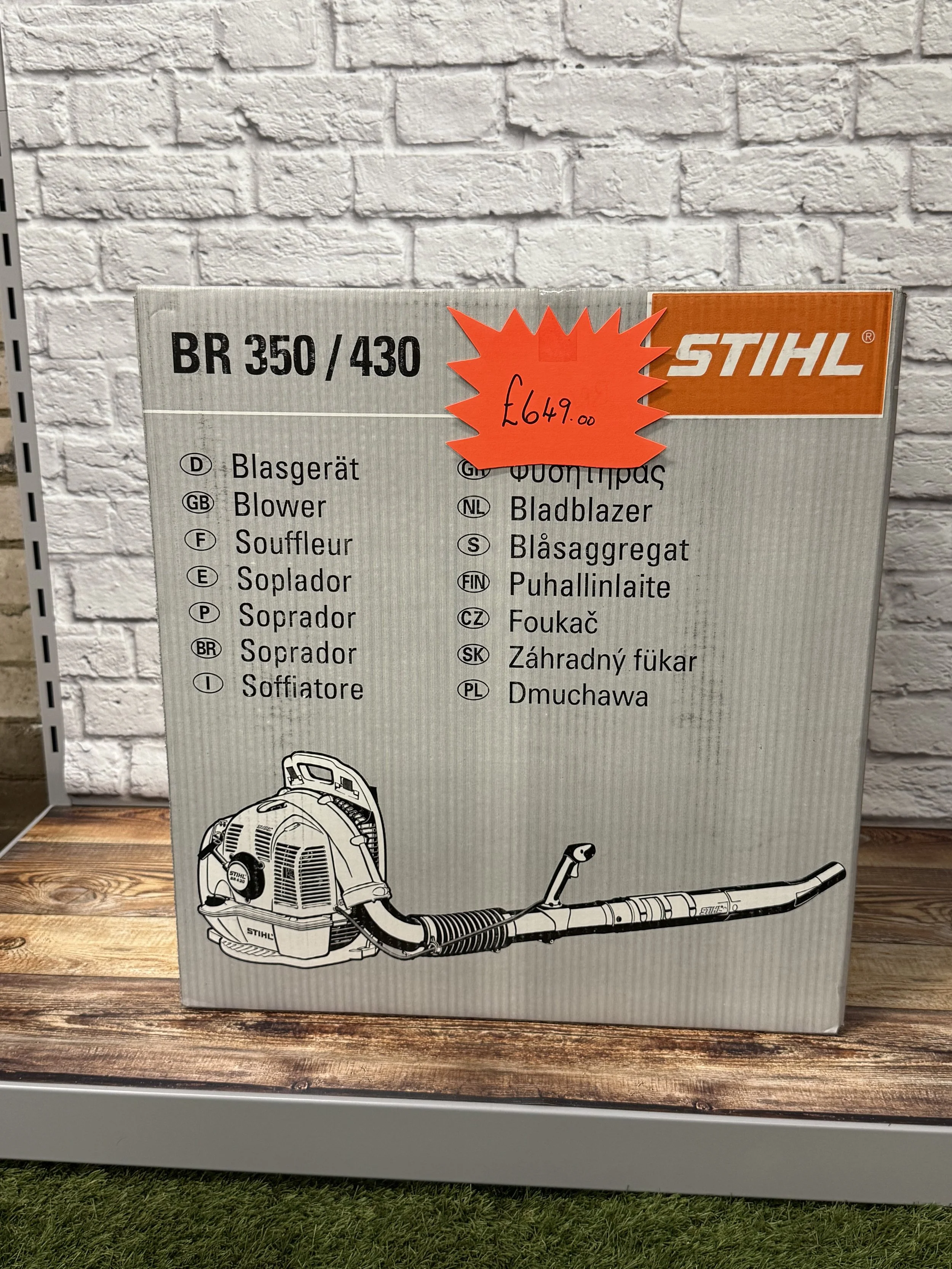 Stihl BR430 Backpack Blower – 63cc