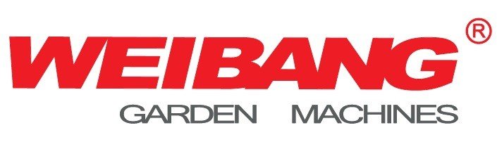 Weibang Garden Machines logo with red text and gray subtitle