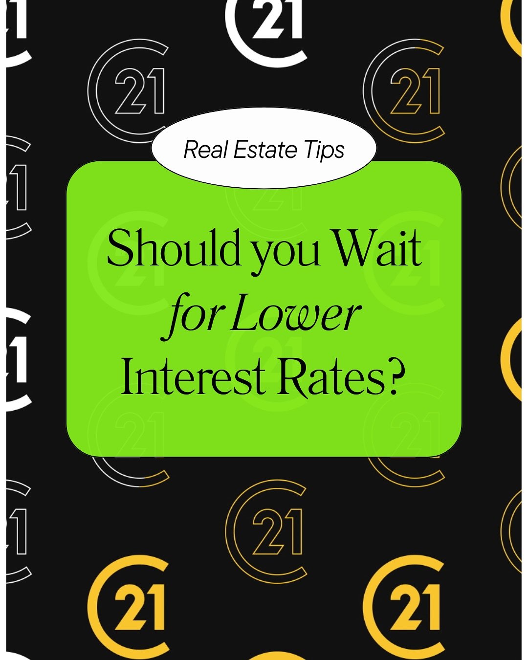 Everyone wants to time the market but here&rsquo;s the truth waiting for rates to drop could actually cost you more When rates go down buyers flood the market competition spikes and prices rise Buying now means less competition more negotiating power