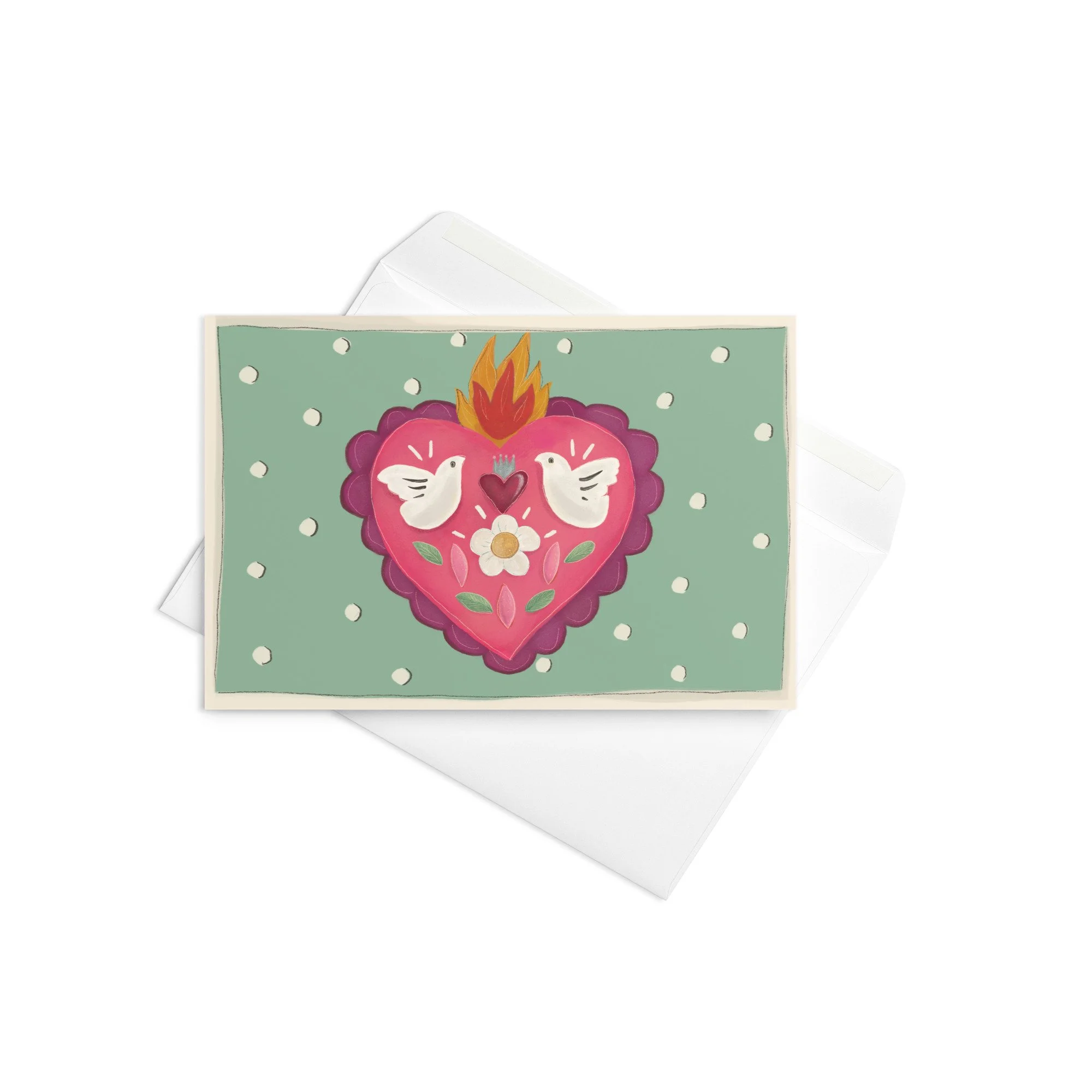 I see your beautiful heart greeting card