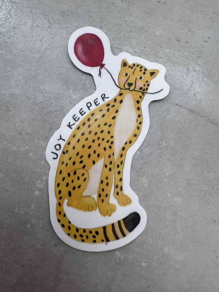Cheetah joy keeper sticker.jpeg