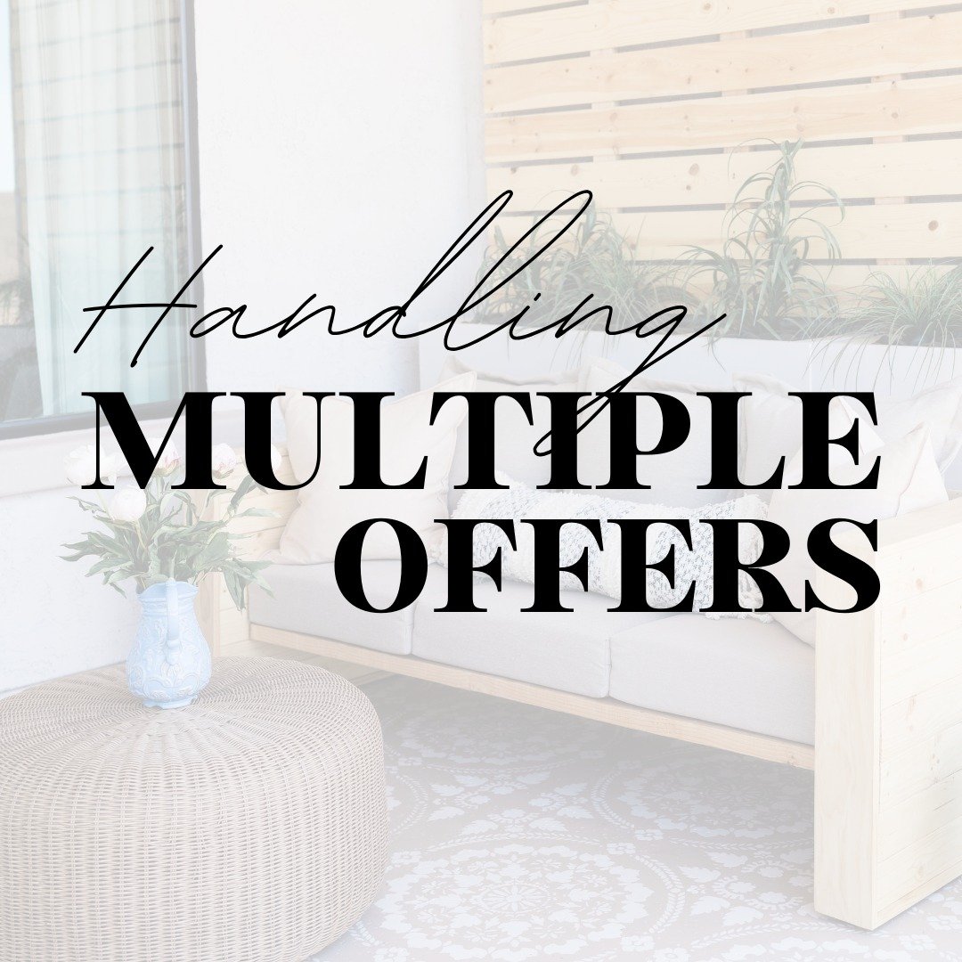 In a competitive market, your offer needs to shine. ✨

If you find yourself in a multiple offer situation, consider strategies like including an escalation clause (where you agree to outbid other offers up to a certain limit), offering the seller the