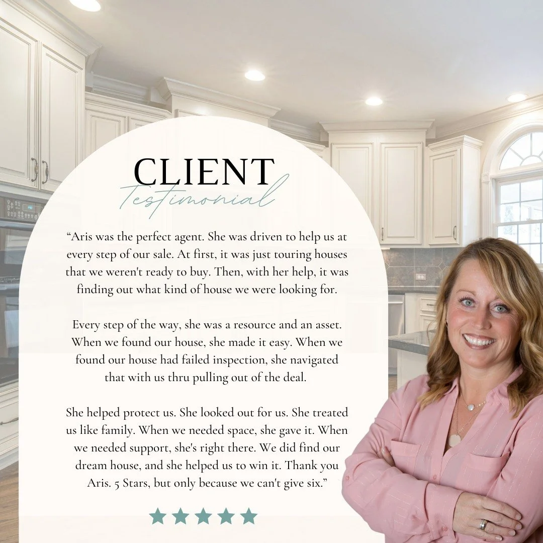&quot;Aris was the perfect agent&hellip; she treated us like family.&rdquo; ❤️

Helping clients through every twist and turn, from the first tour to the closing table, is what drives me.

Thank you Alex &amp; Chara for trusting me to walk with you on