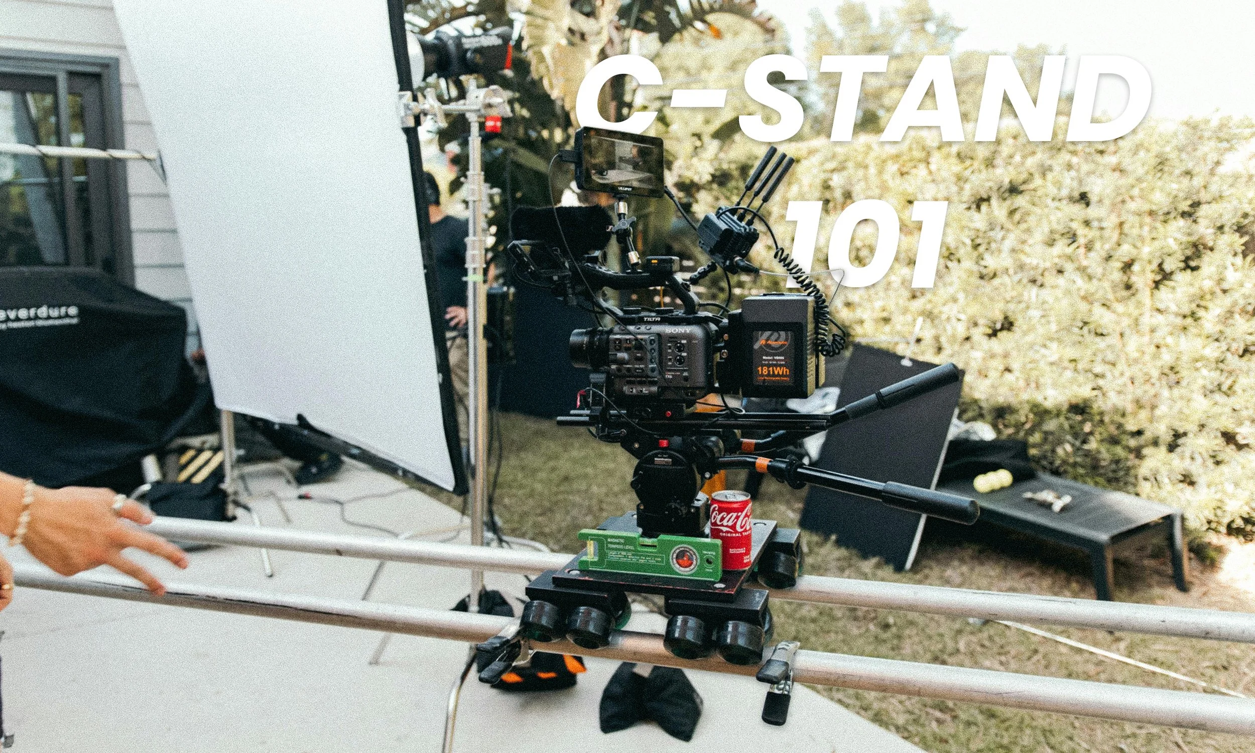 What Is a C-Stand? A Beginner’s Guide to the Most Useful Tool on Set