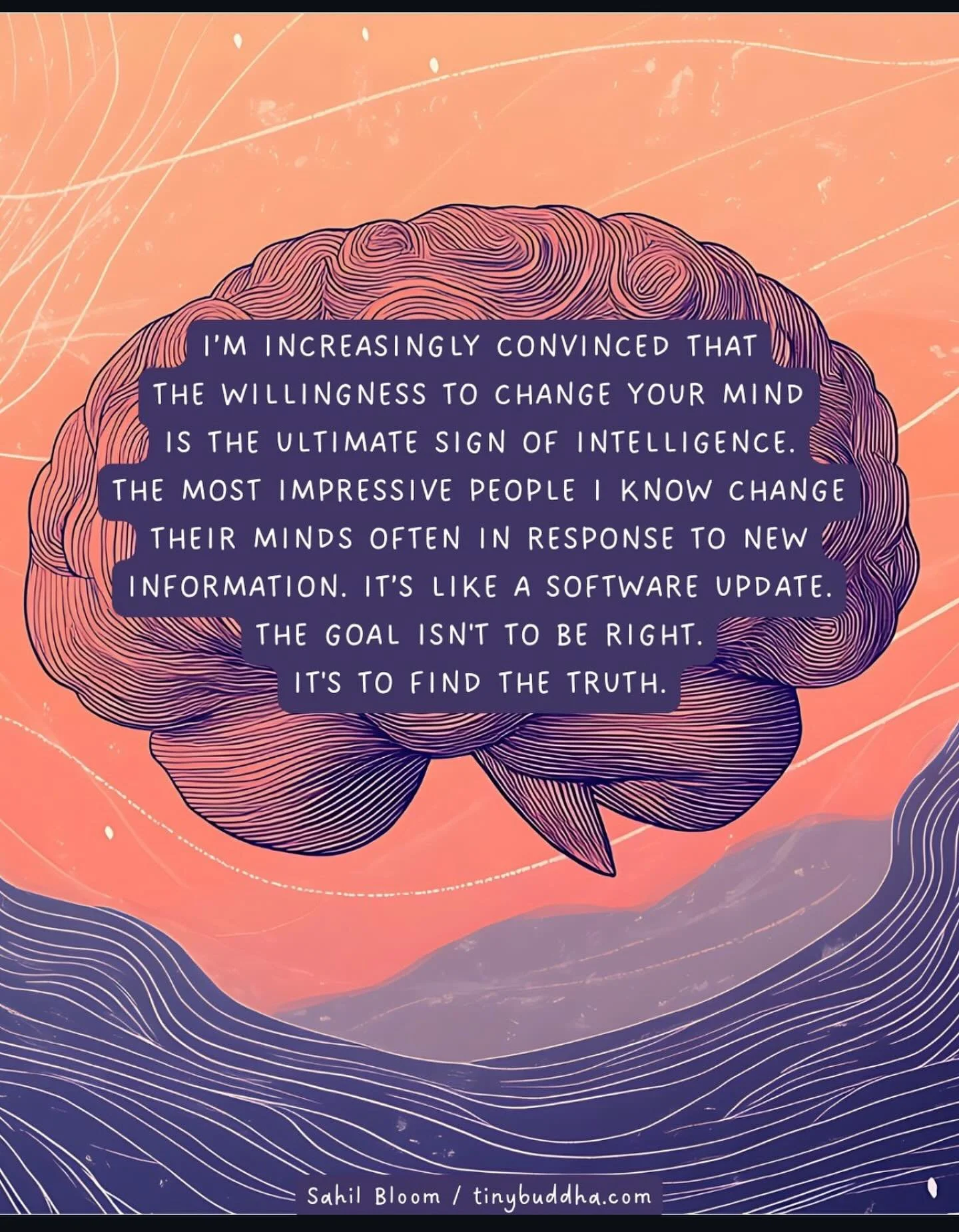 ✨🌒🌑🌘✨New info, new direction&hellip;⚡️
Repost @tinybuddhaofficial 
#13 #newinformation