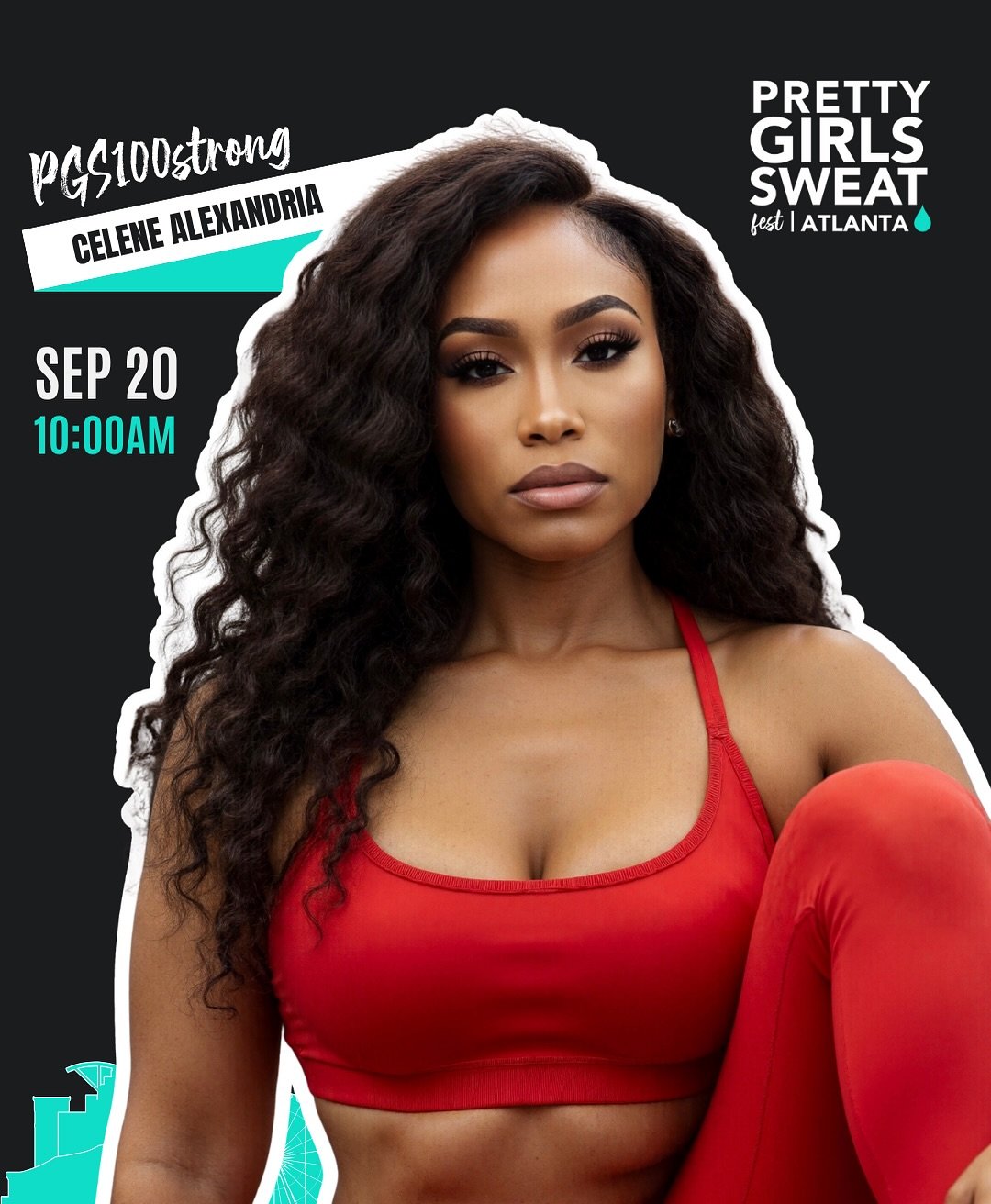 Plot twist: sweating can be cute 😅💅🏽

The countdown is ON, sis! ⏳✨ #PGSFEST2025 is hittin&rsquo; ATL on September 20th, and it&rsquo;s about to be a full-on fitness homecoming, so think purpose, power, playlists, and pretty girls who don&rsquo;t p