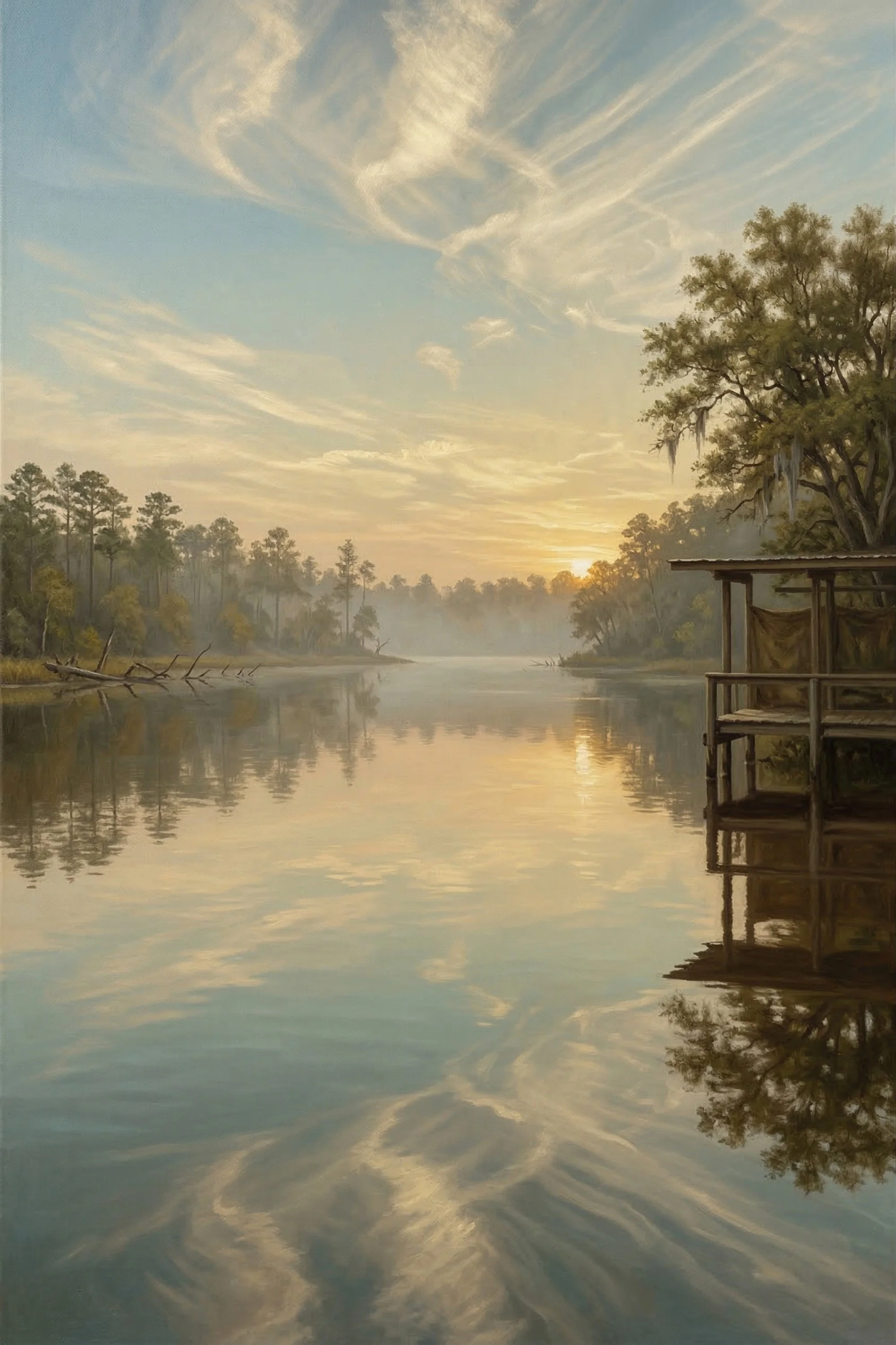 12 The Low Mist at Ochlockonee