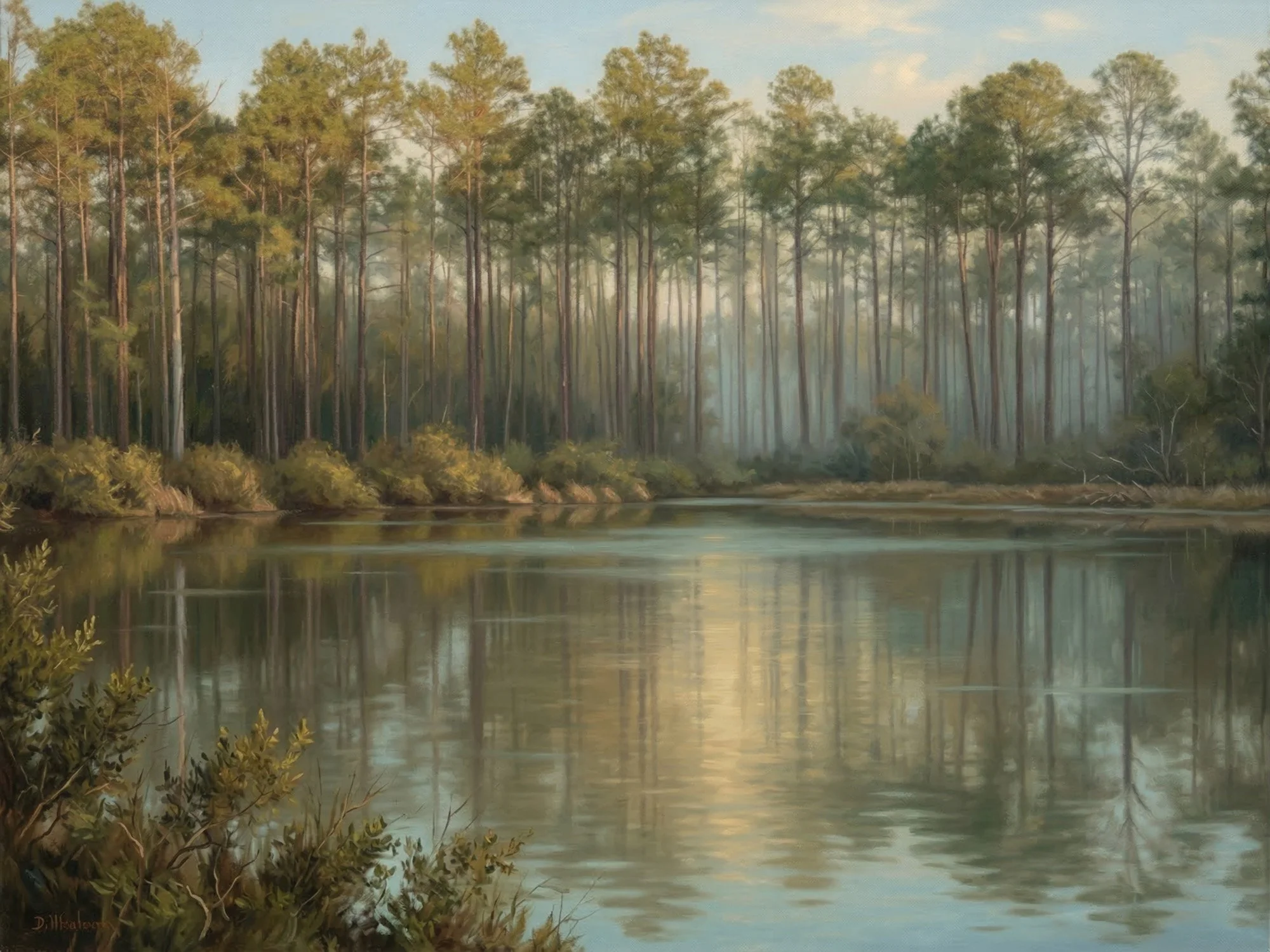 09 Haze Over the Pine Flatwoods at Sopchoppy