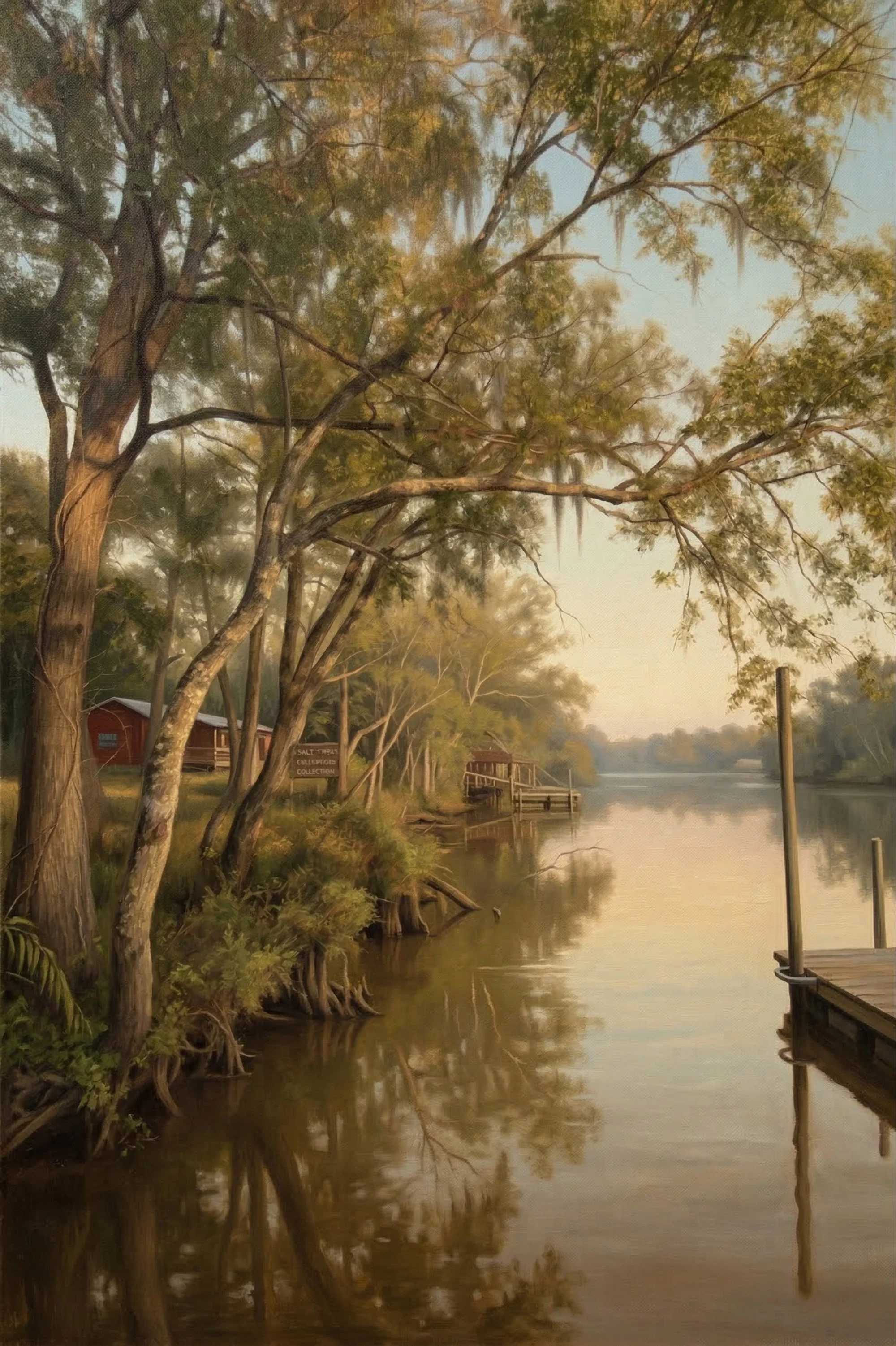 11 The River’s Low Breath at Ochlockonee