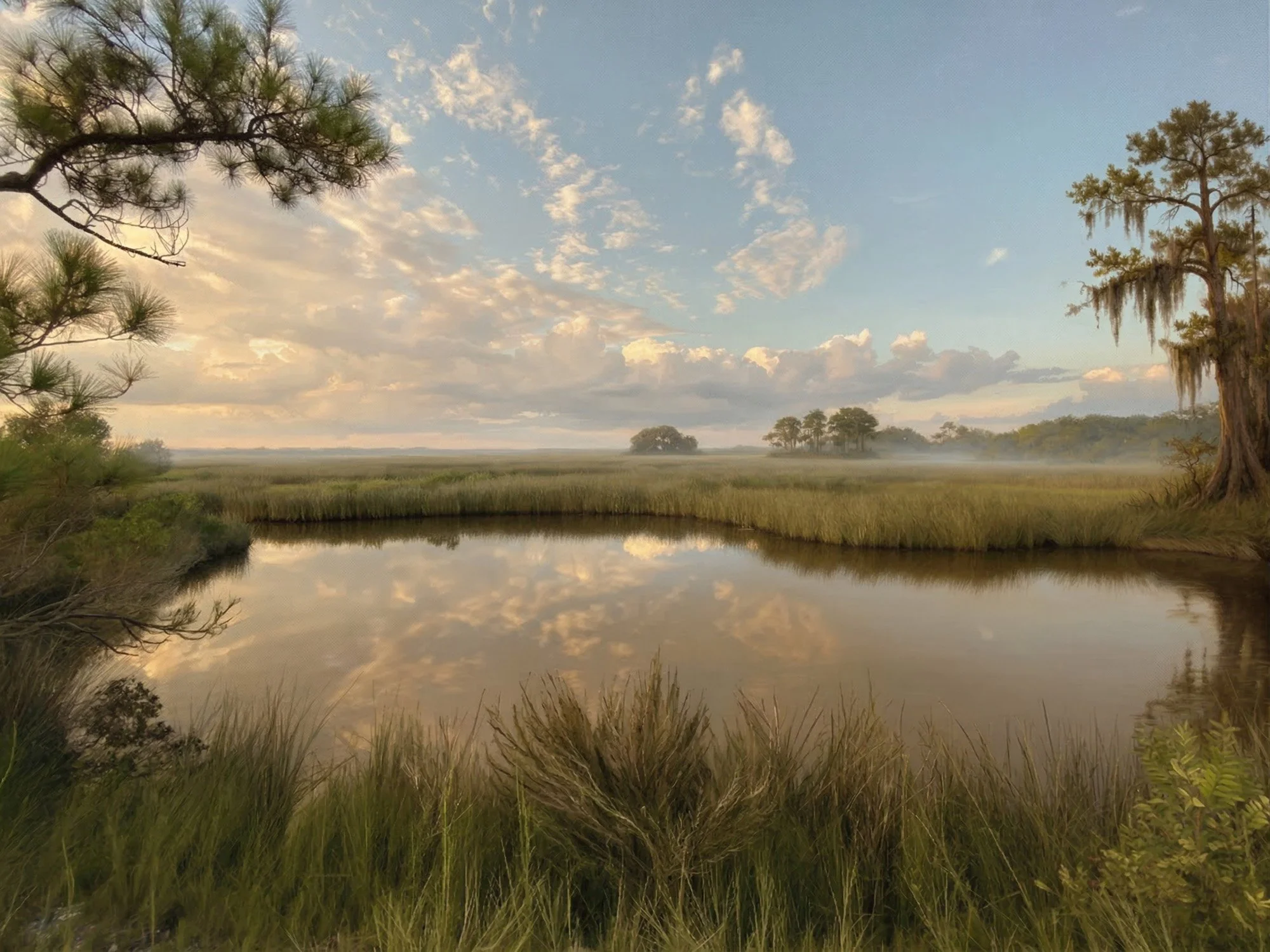 29 The Mirror in the Marsh at Bald Point