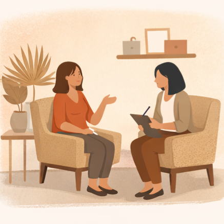 Dried palm leaves against a beige wall