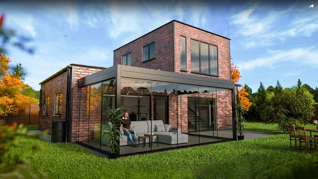 3D animace v Blenderu pro Lignum – patentovaný prvek pergoly ožil v pohybu