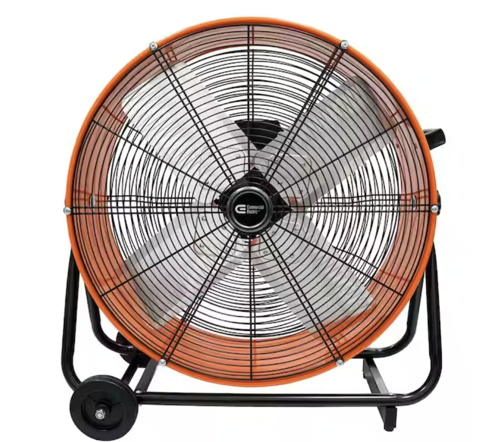 High-velocity fan for outdoor parties and tent rentals on Long Island