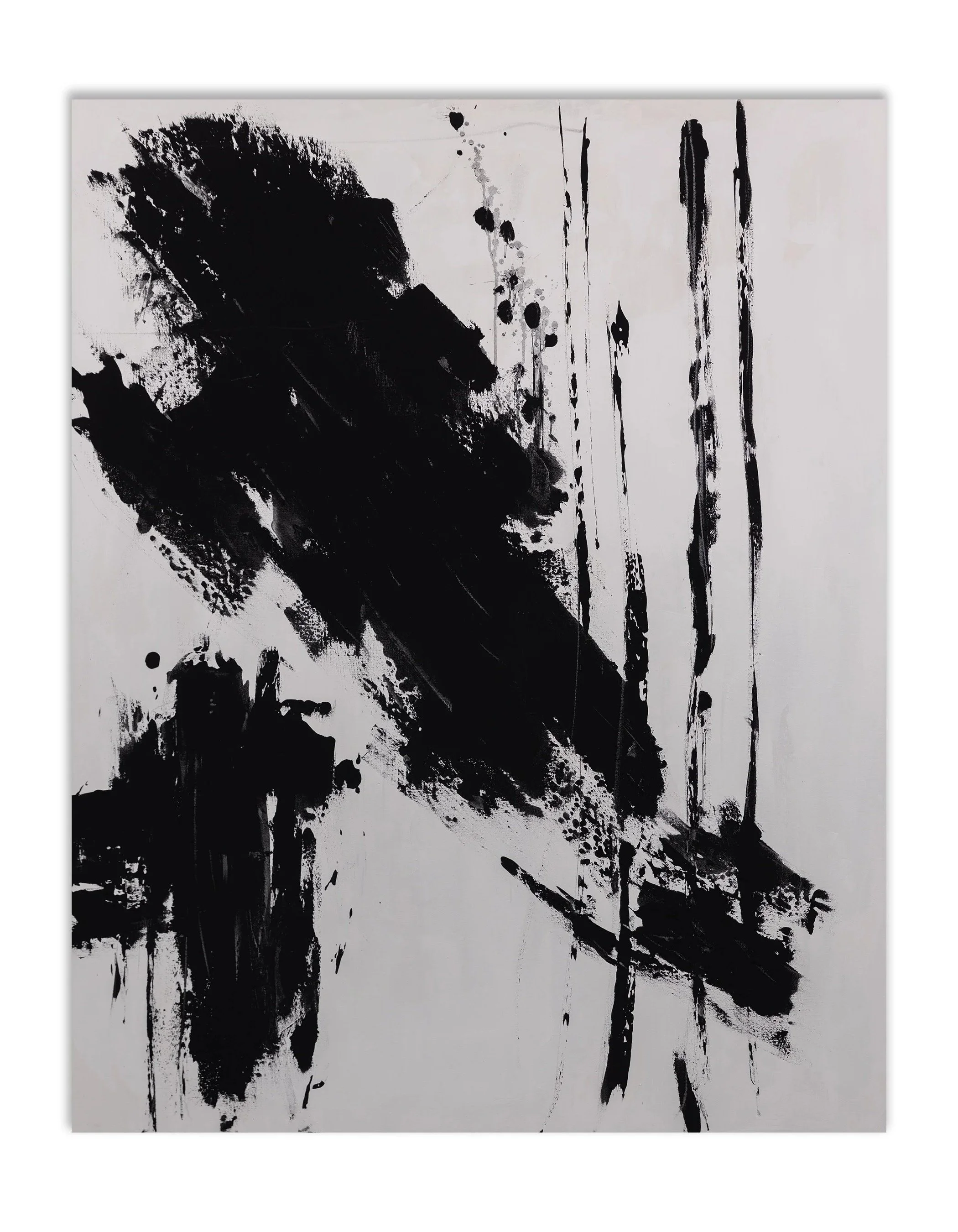 Tempo, 2024, Acrylic on canvas, 60x48"