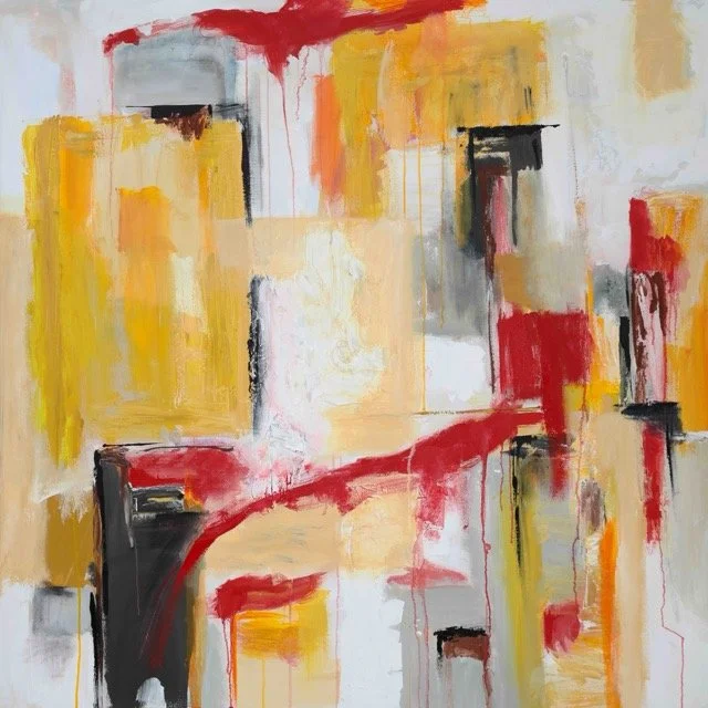 Amber Rose, 2025, Acrylic on canvas, 48x48" web res Medium.jpeg