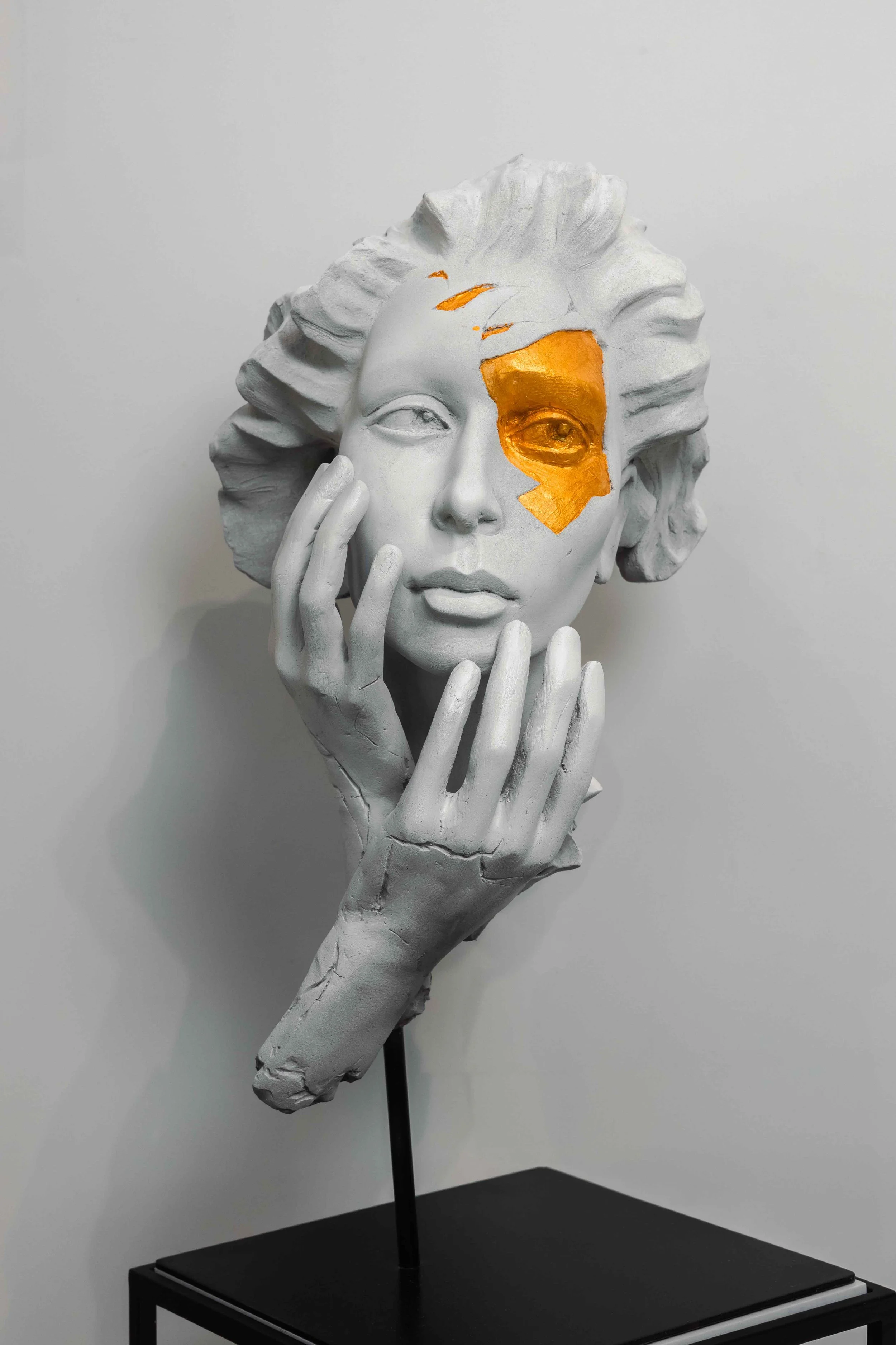 Soleil, 2025, Resin or Brass, 12” x 12” x 25”