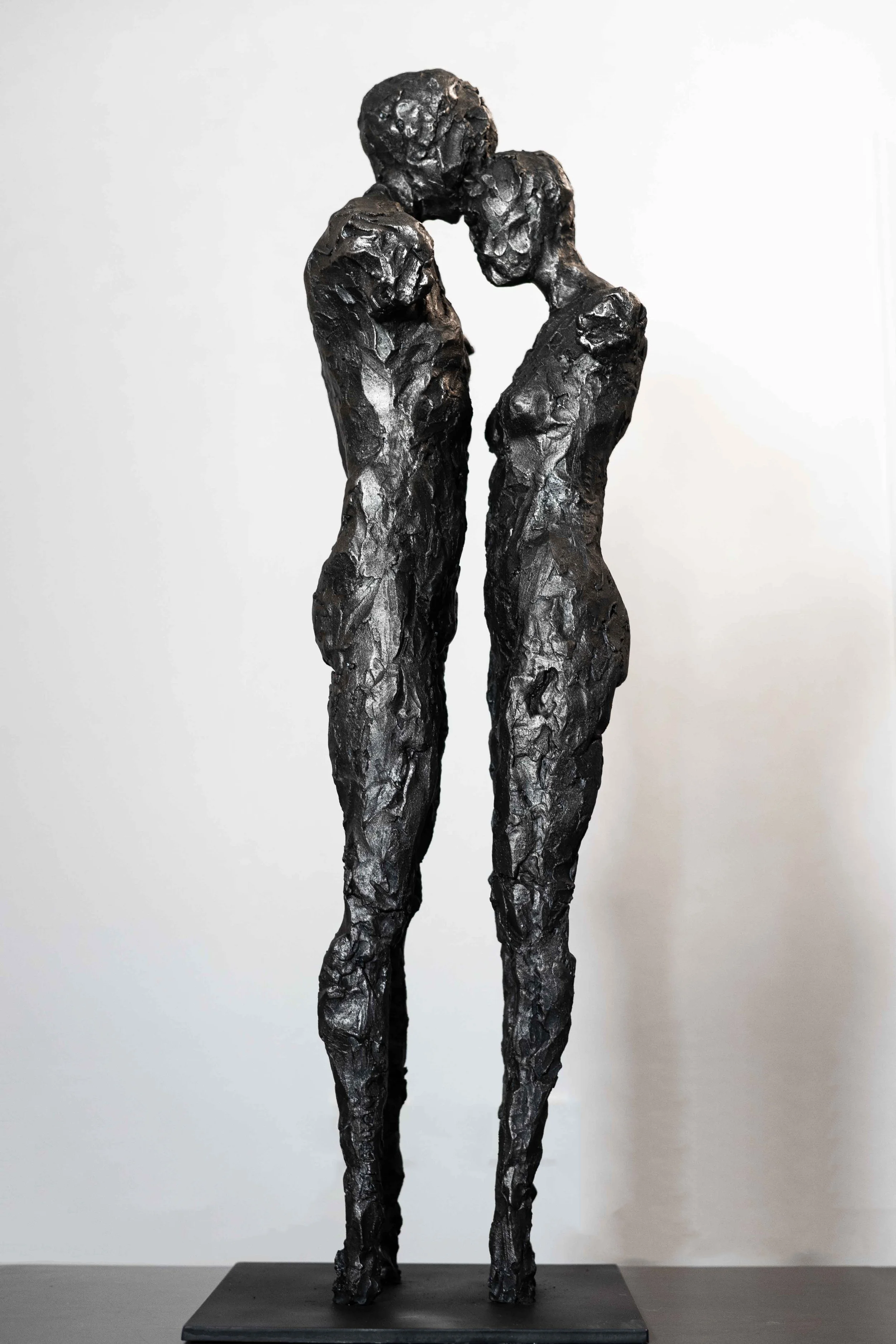 Embrace, 2025, Cold Cast Copper Bronze, 38" x 12" x 12".jpg