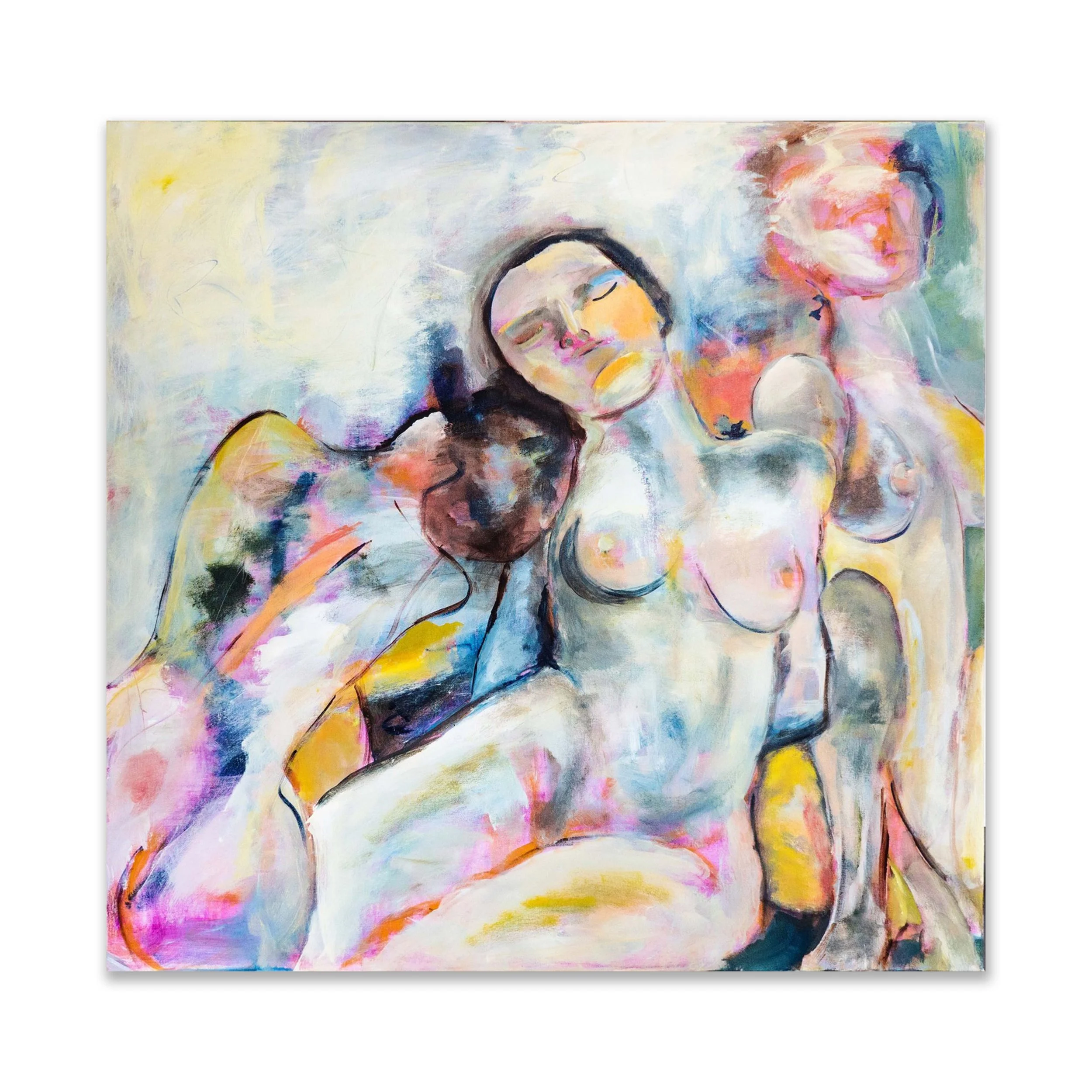 Dream, 2018, Acrylic on canvas, 48x48"