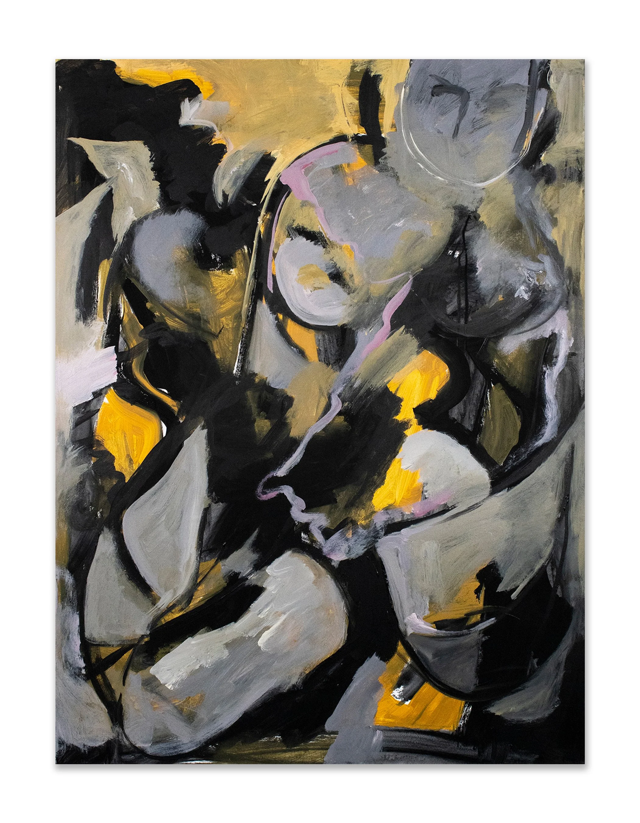 Mathilde, 2019, Acrylic on canvas, 48x36"