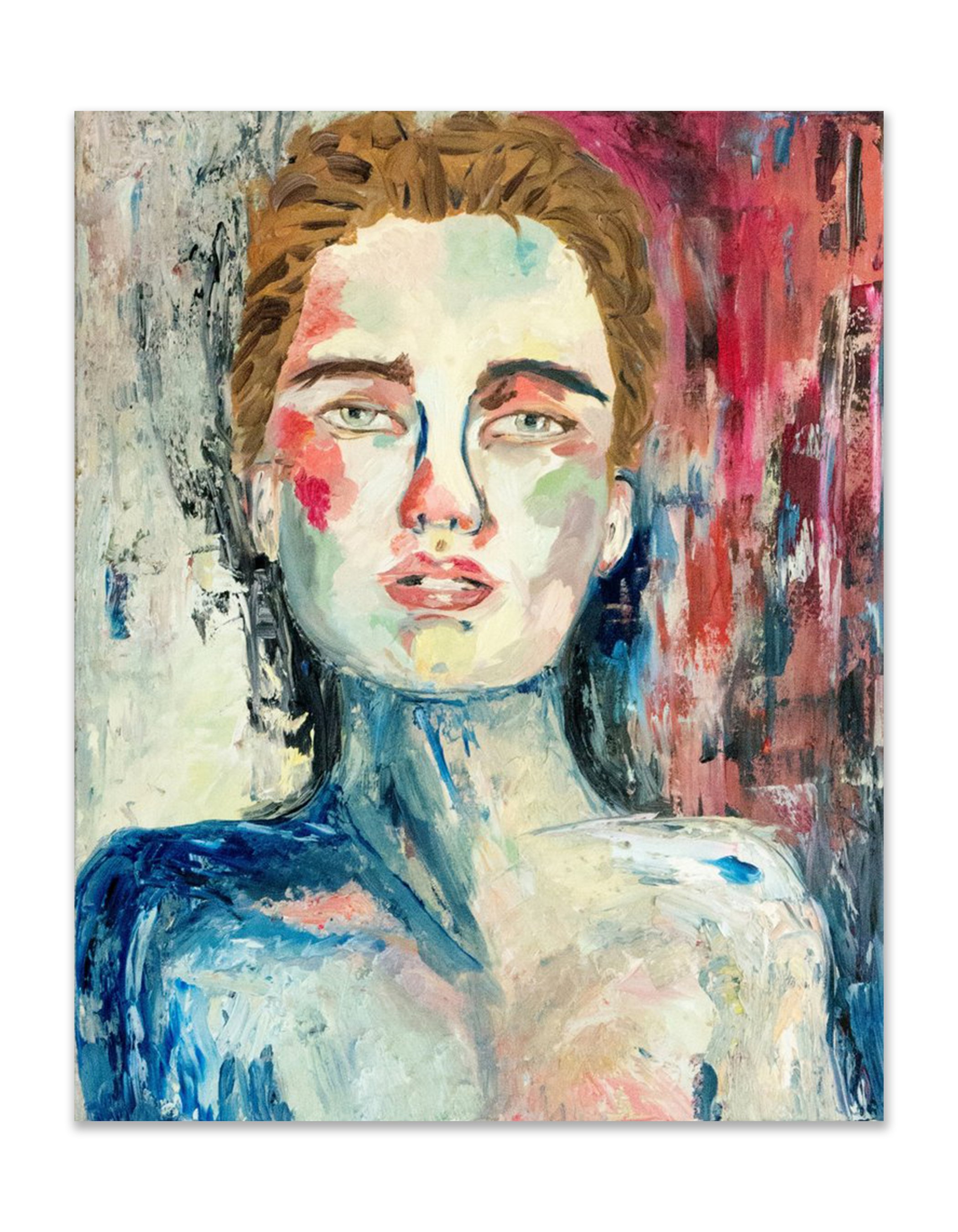 Cleo, 2018, Oil on canvas, 30x24" **SOLD**