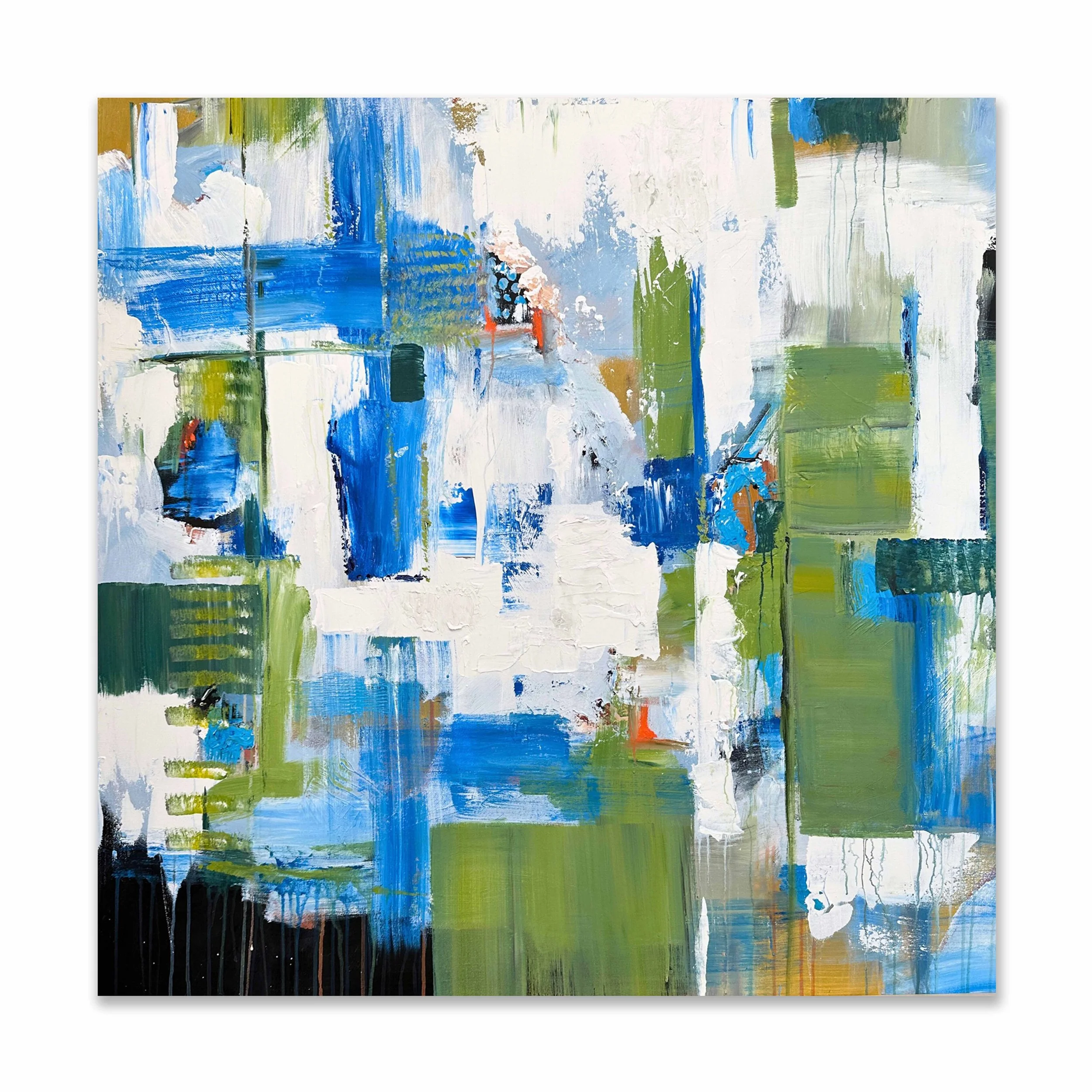Forest, 2025, Acrylic on canvas, 48x48"