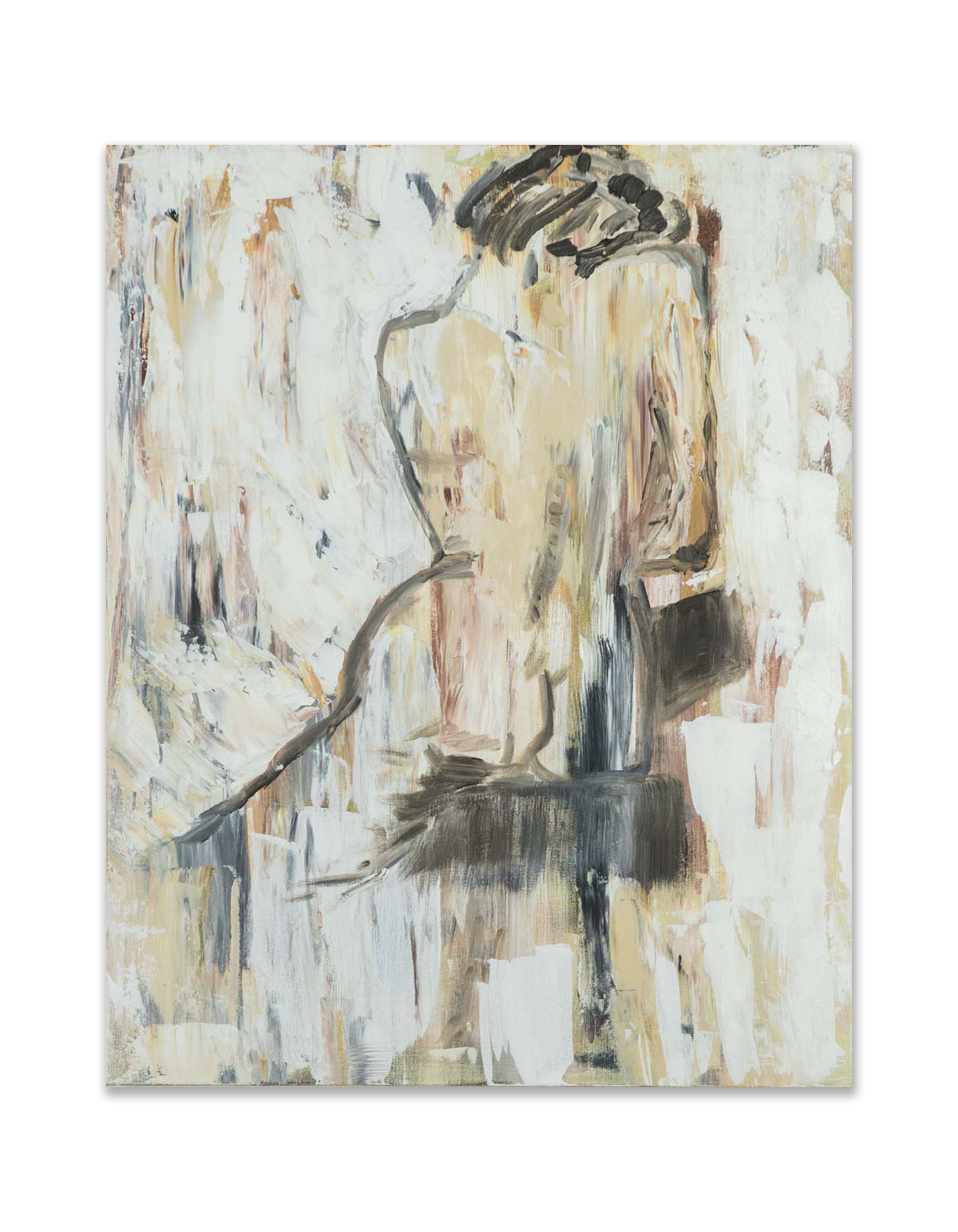Quite Moment, 2018, Acrylic on canvas, 30x24" **SOLD**