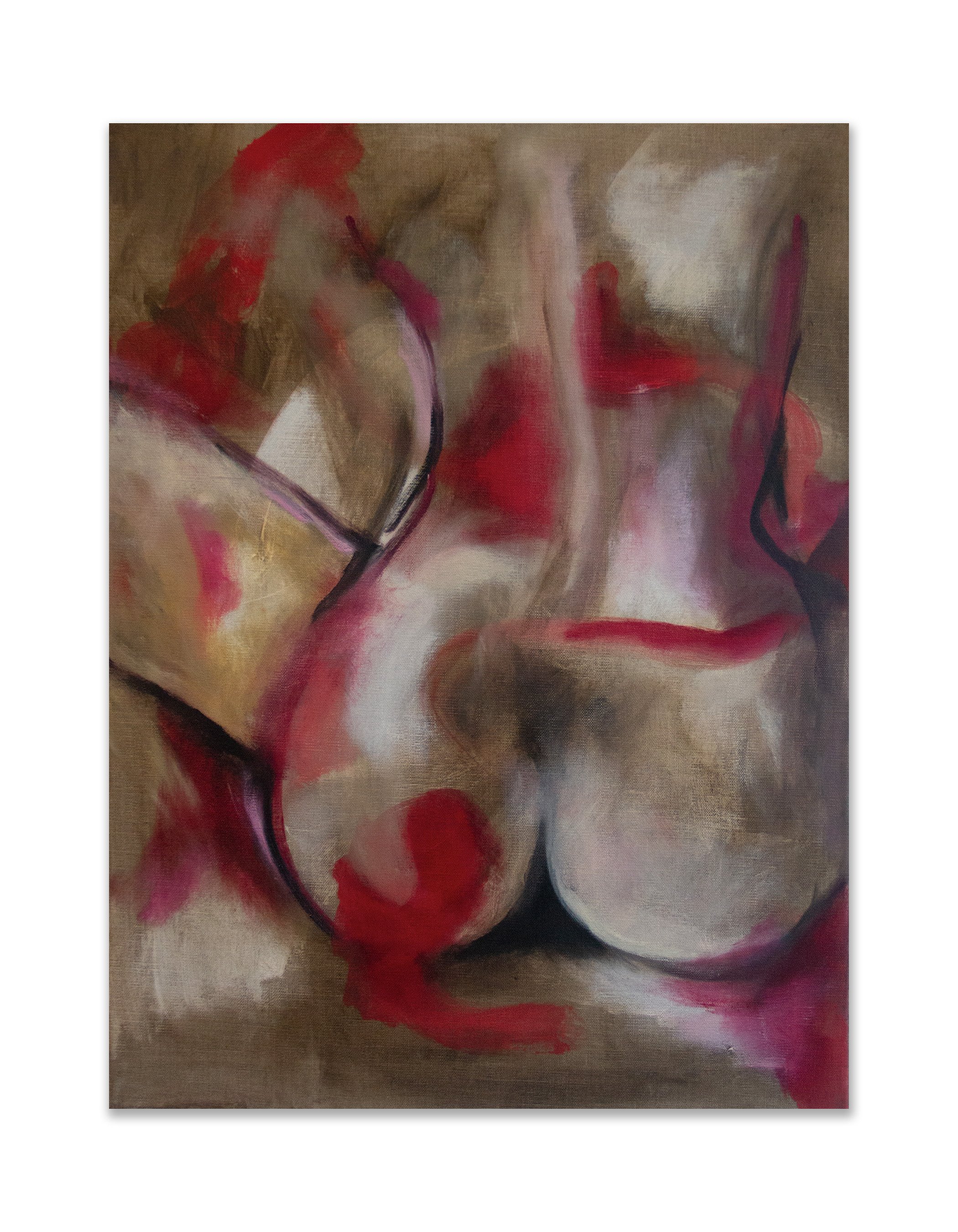 Persist, 2020, Acrylic and oil on canvas, 24x18" **SOLD**