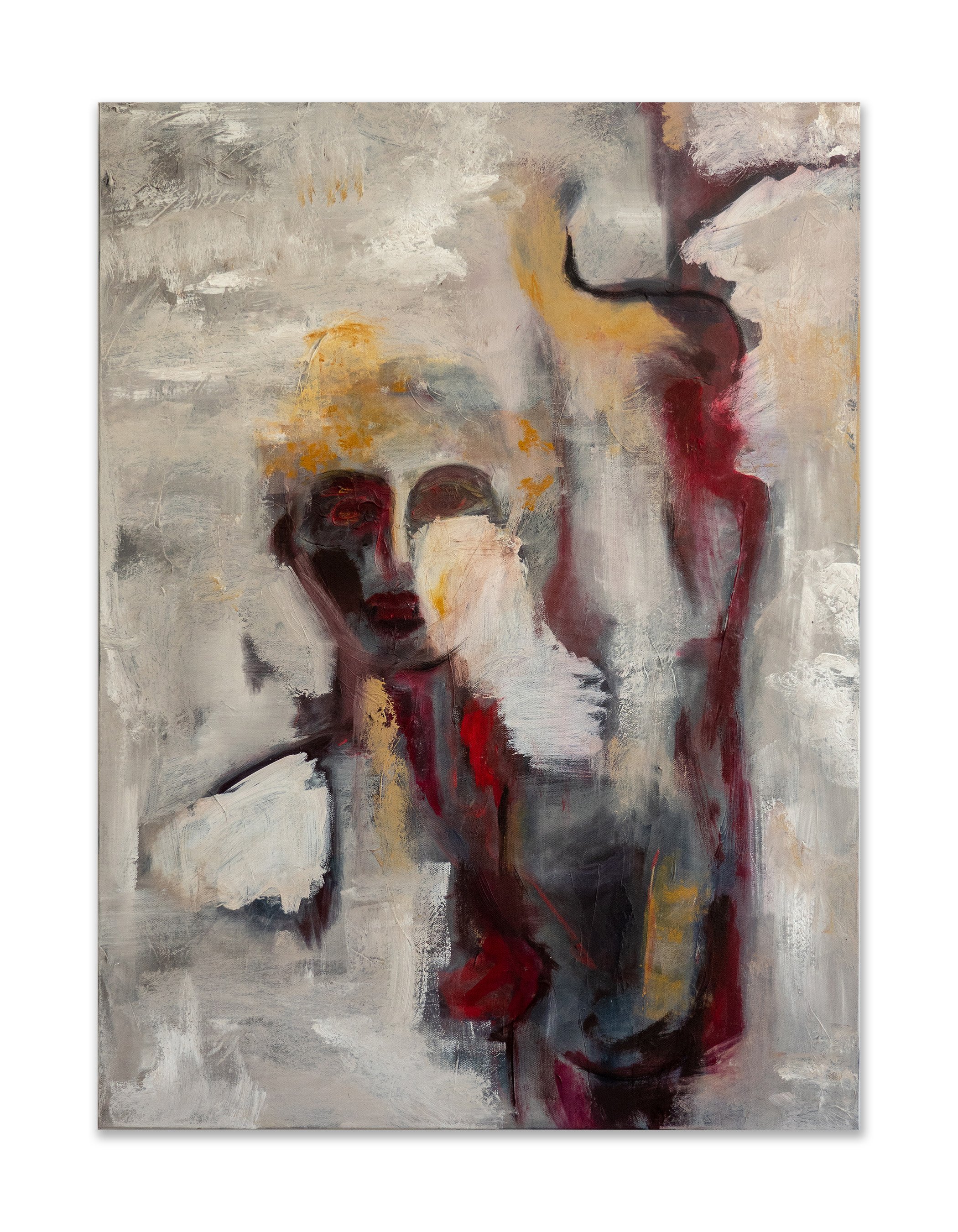 Blurred, 2019, Oil on canvas, 40x30"