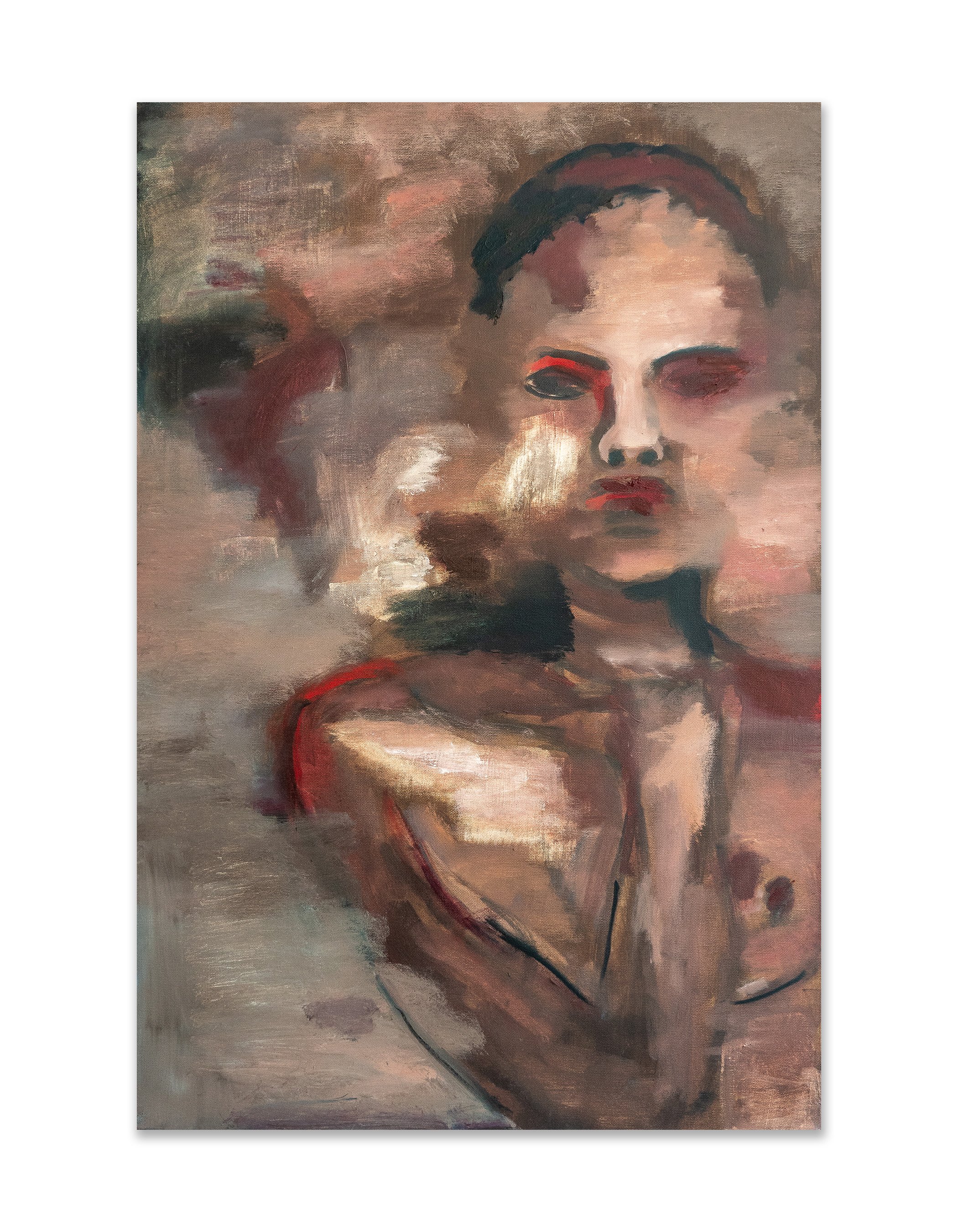 Courage, 2019, Oil on canvas, 36x24"